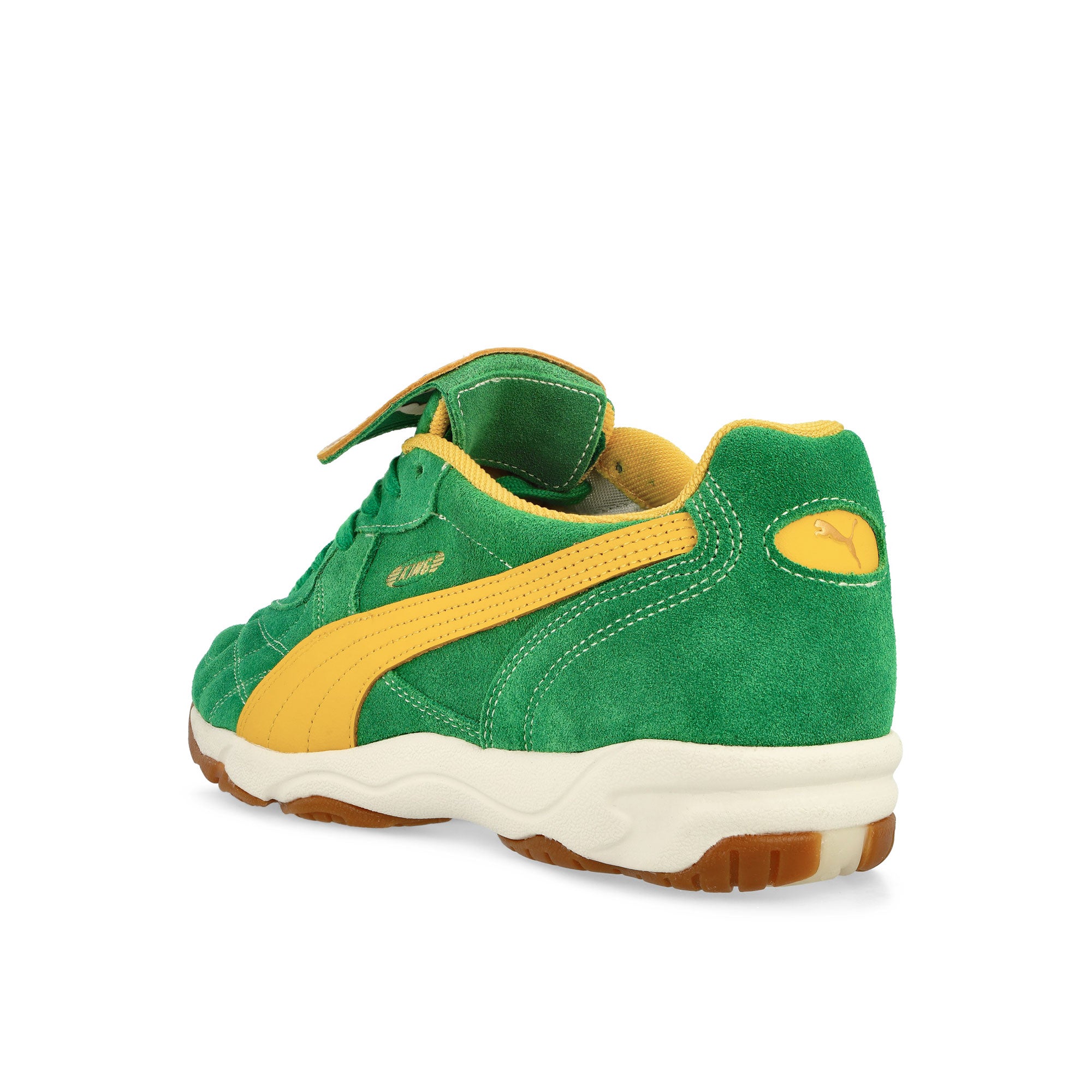 Puma King Indoor Royalty Archive Green / Yellow Sizzle Low Top Sneakers Material | Overkill
