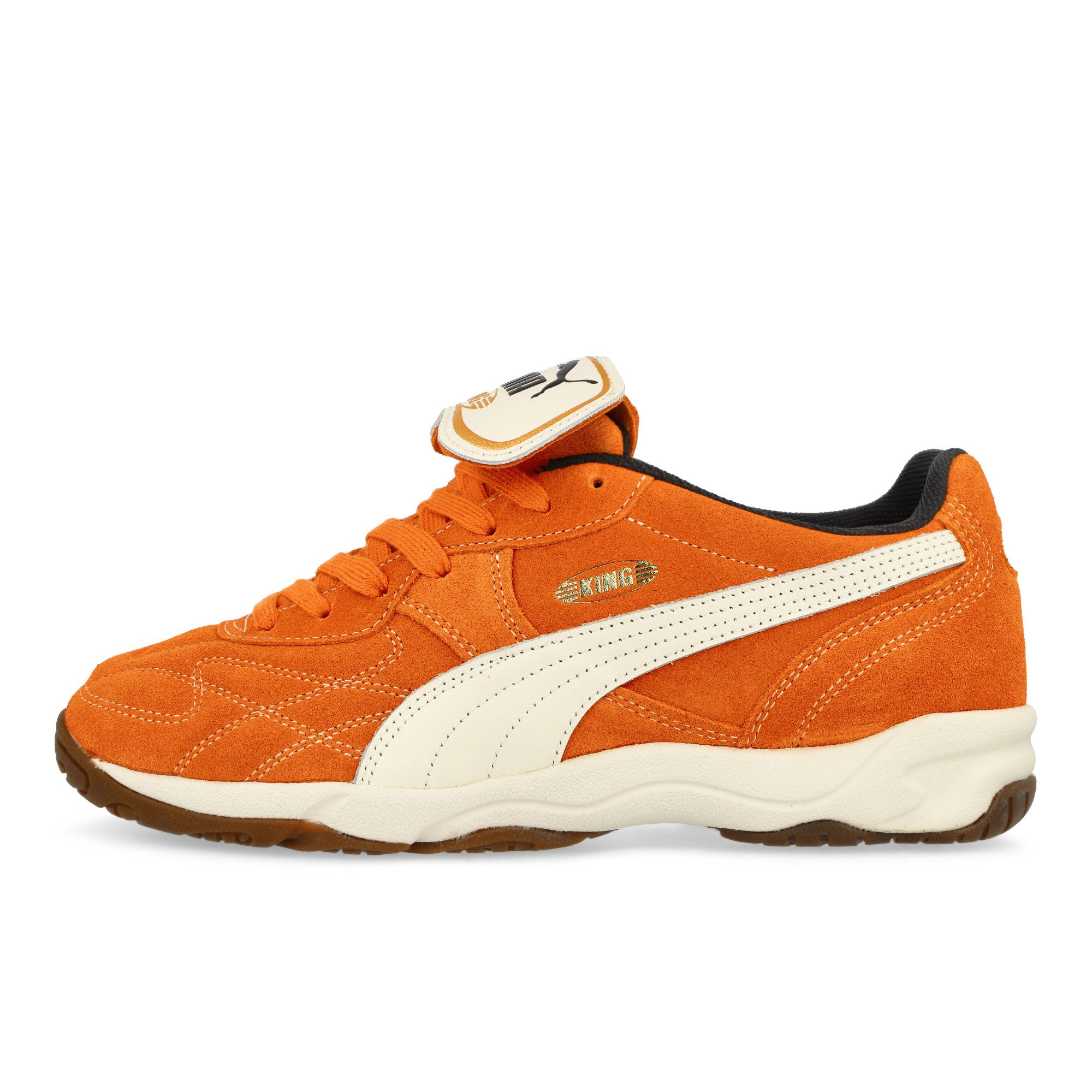 Puma King Indoor Royalty Maple Syrup / Frosted Ivory Low Top Sneakers 401684 03 | Overkill