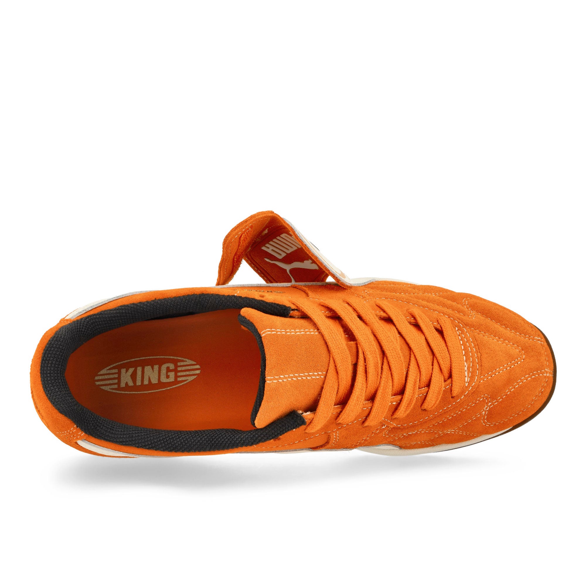 Puma King Indoor Royalty Maple Syrup / Frosted Ivory Low Top Sneakers Detailfoto | Overkill