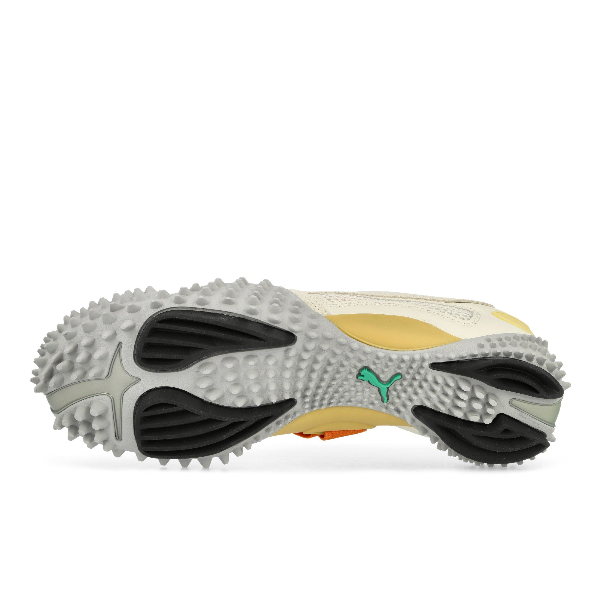 Puma Ur Mostro Communication Warm White / Light Straw Low Top Sneakers Detail View 1 | Overkill