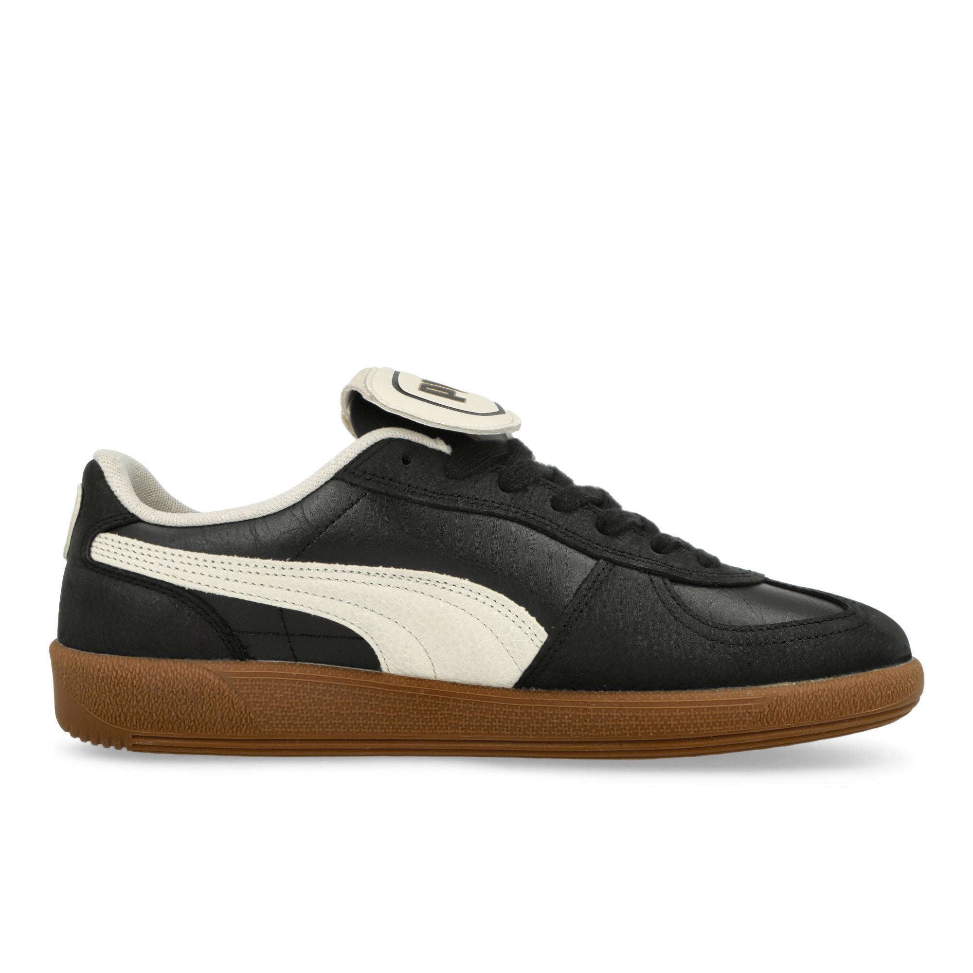 Puma Palermo Premium Puma Black - Warm White Low Top Sneakers Silhouette | Overkill