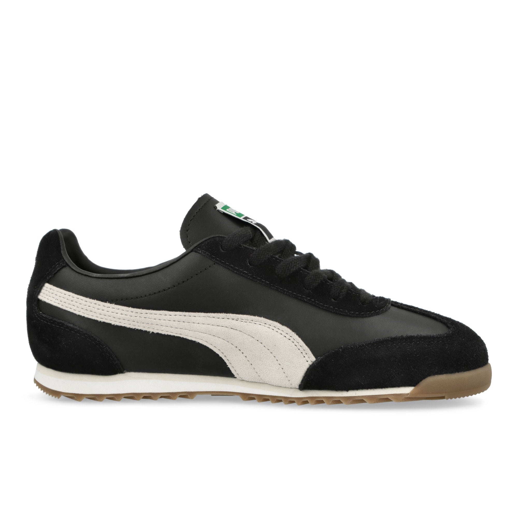 Puma Arizona Retro Puma Black - Warm White Low Top Sneakers Silhouette | Overkill