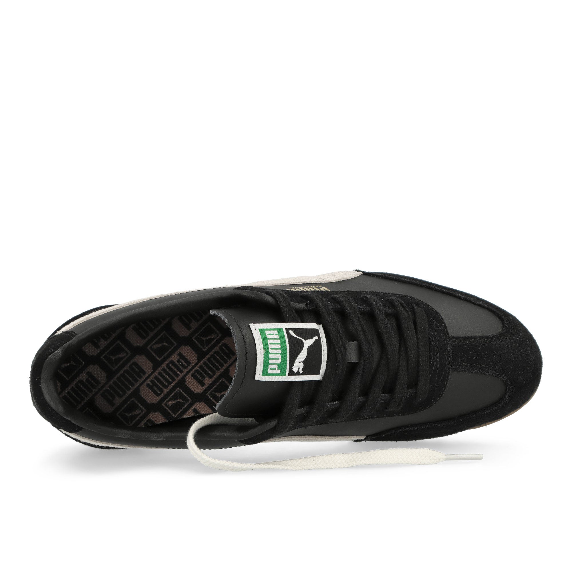 Puma Arizona Retro Puma Black - Warm White Low Top Sneakers Detailfoto | Overkill