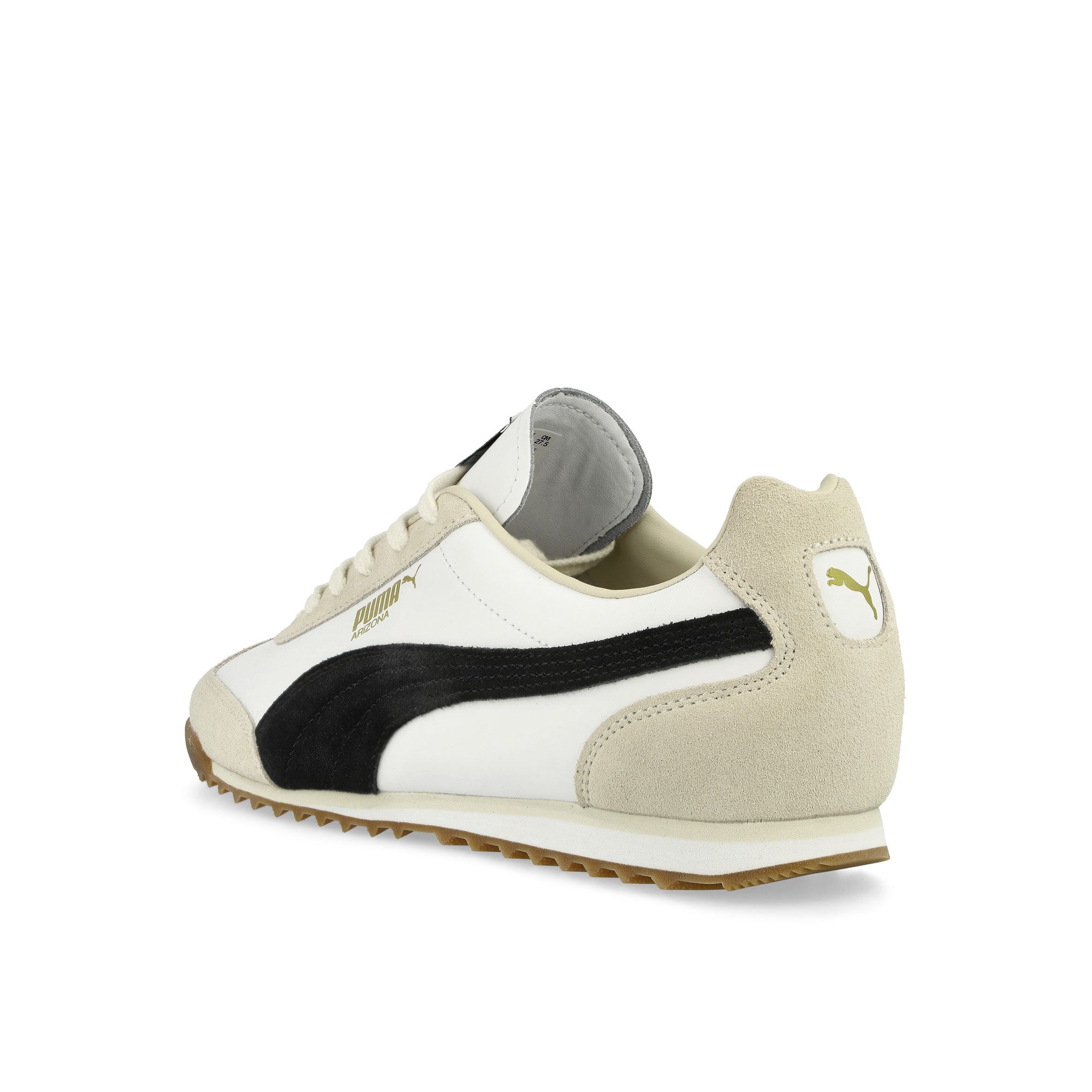 Puma Arizona Retro Puma White - Puma Black Low Top Sneakers Material | Overkill