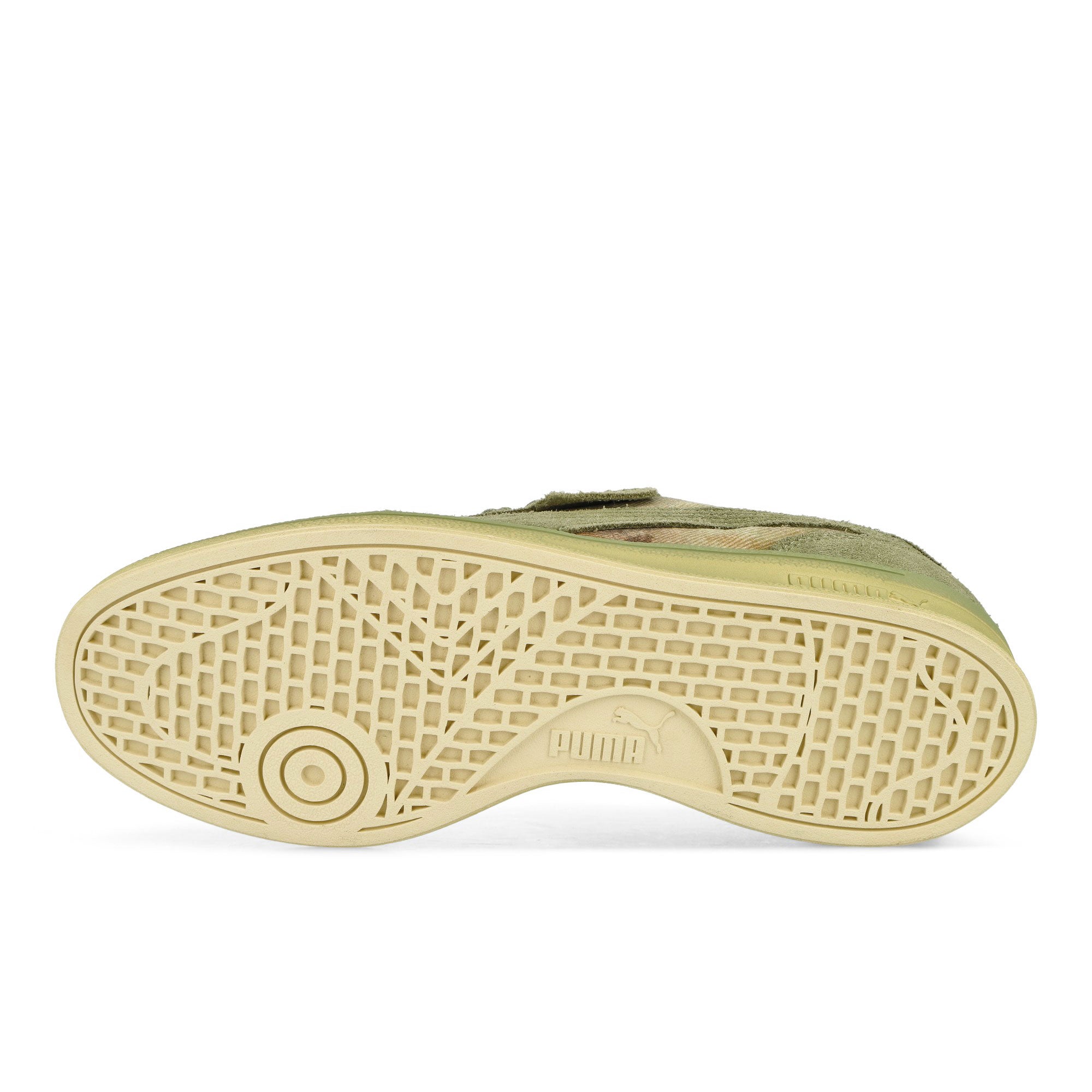 Puma Indoor Dstrsd Lux Army Low Top Sneakers Detail View 1 | Overkill