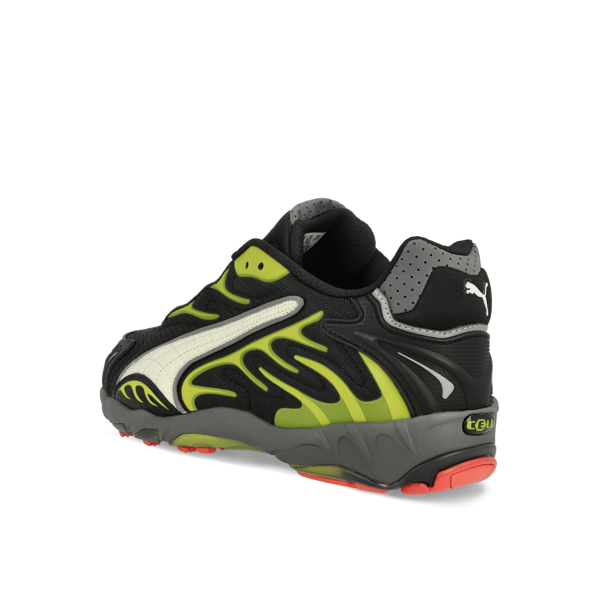 Puma Inhale Mesh Puma Black-Warm White-Lime Pow Low Top Sneakers Material | Overkill