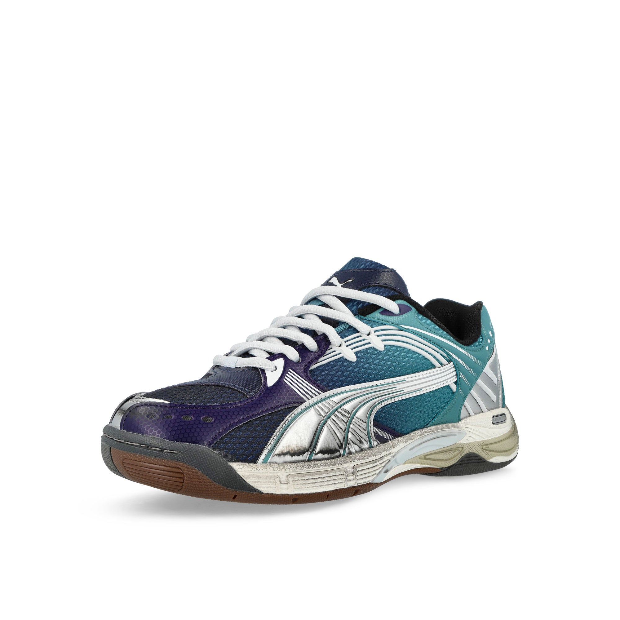 Puma Kessel Pro Bold Blue - Warm White Low Top Sneakers 402964 04 Close-up | Overkill