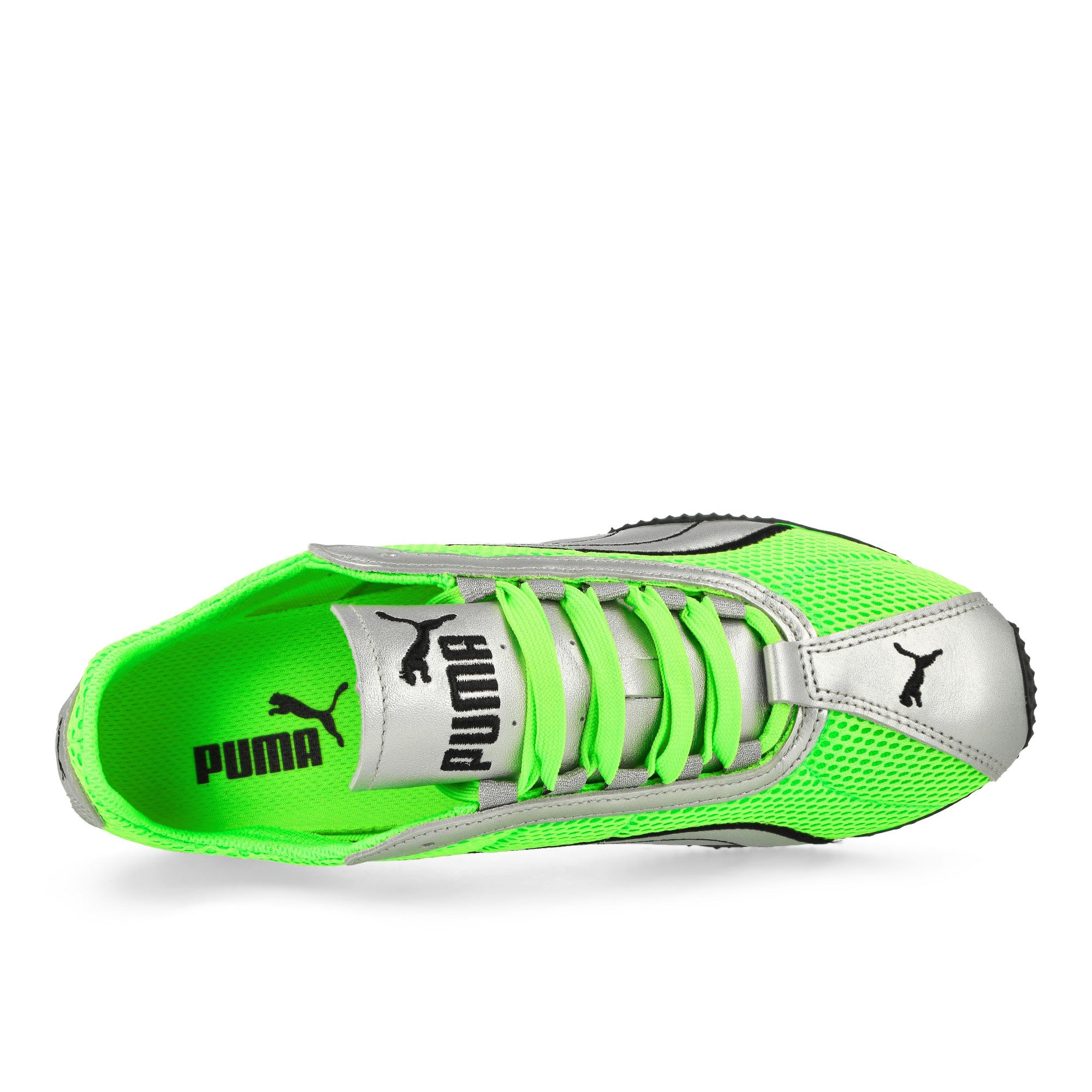 Puma H-Street OG Fizzy Green - Puma Silver Low Top Sneaker 403692 01 Detailfoto | Overkill