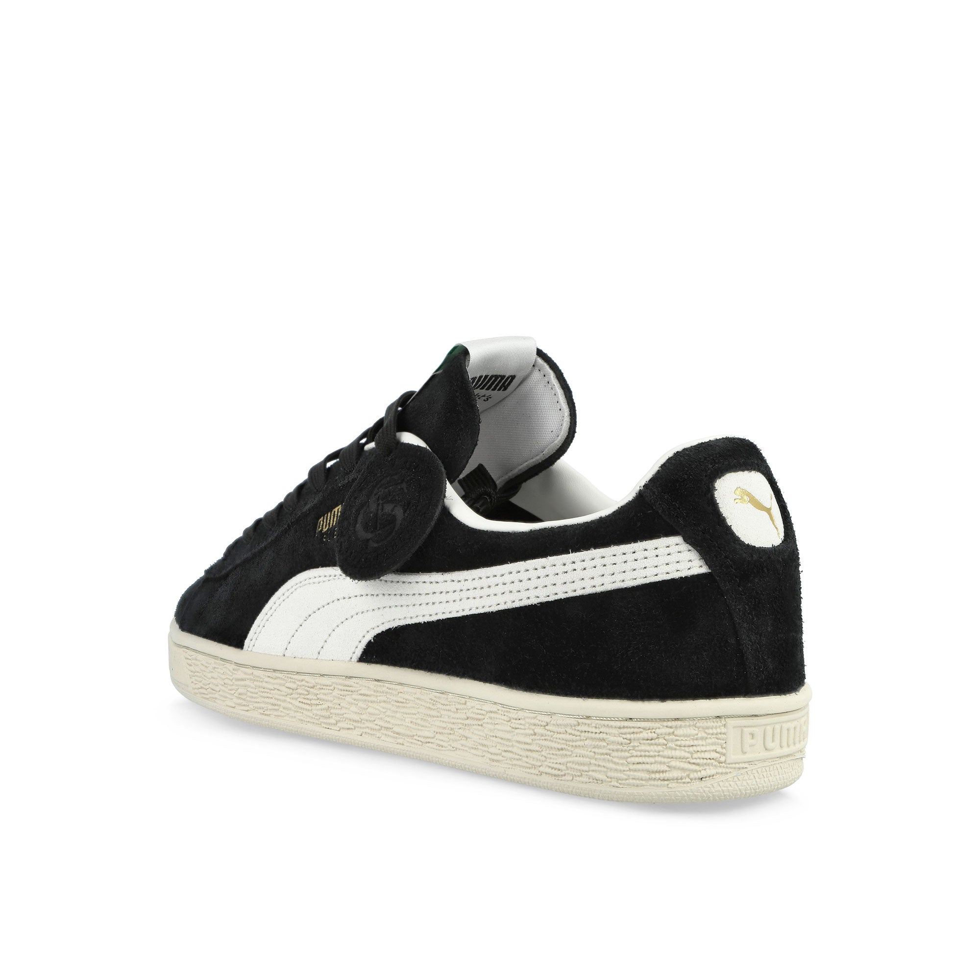Charles F. Stead I x Puma Suede Puma Black - Puma White Low Top Sneakers 403700 01 Material | Overkill