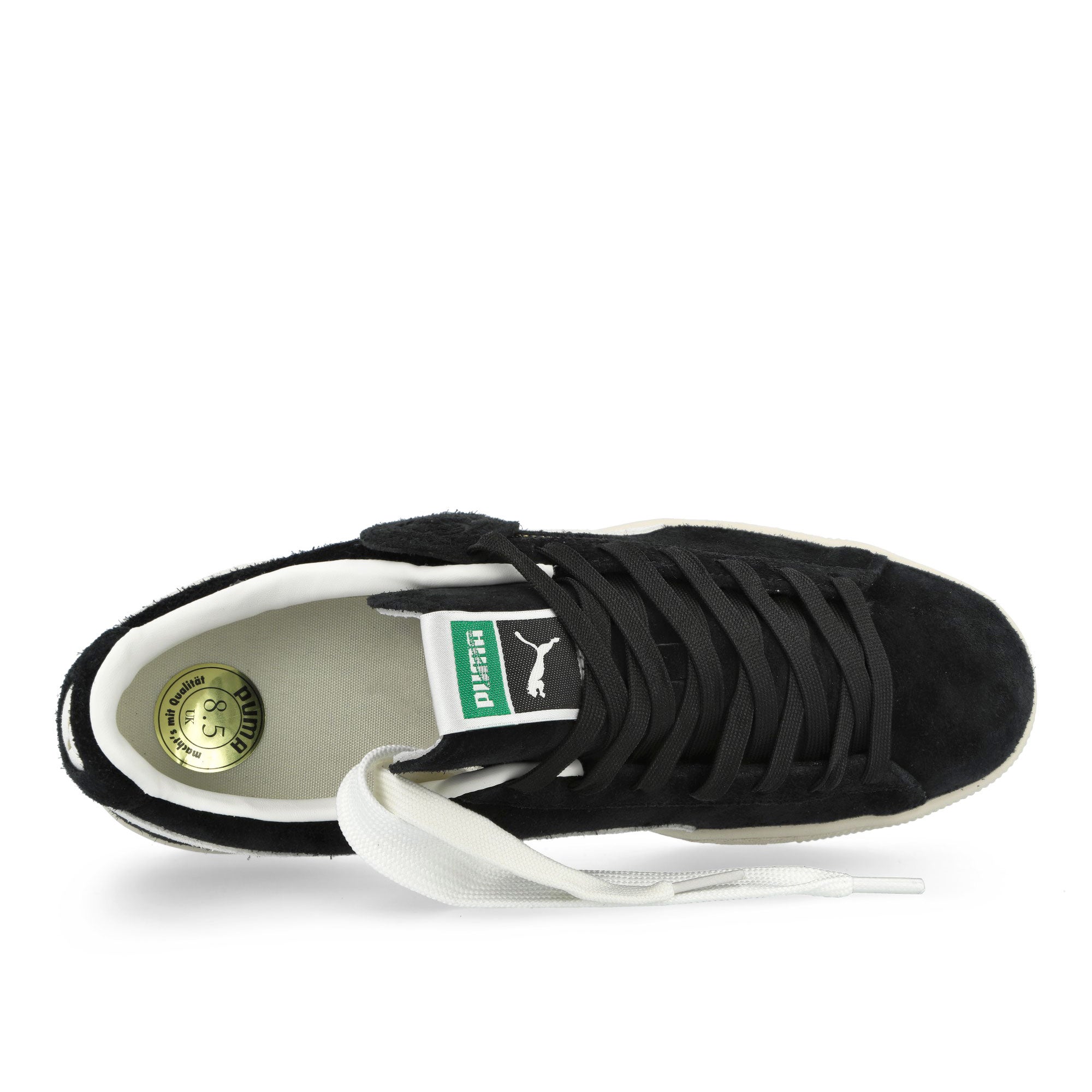 Charles F. Stead I x Puma Suede Puma Black - Puma White Low Top Sneakers 403700 01 Detailfoto | Overkill