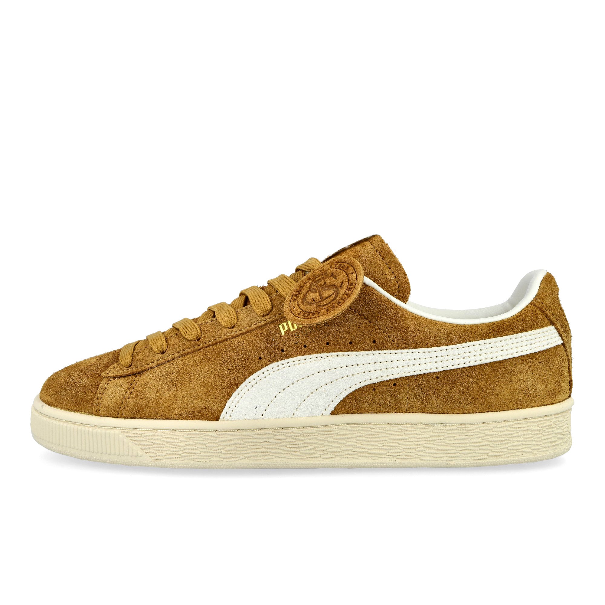 Puma Suede Charles F. Stead V Honey Butter - Puma White Low Top Sneakers 403767 03 | Overkill
