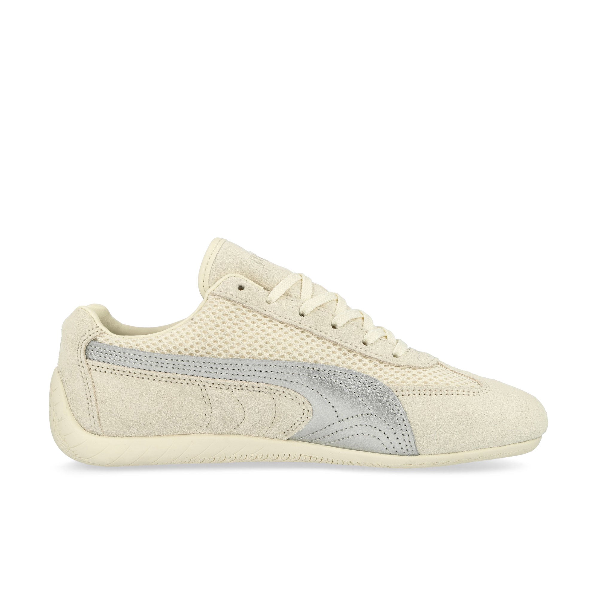 Puma Speedcat Premium Frosted Ivory - Matte Silver Low Top Sneakers Silhouette | Overkill