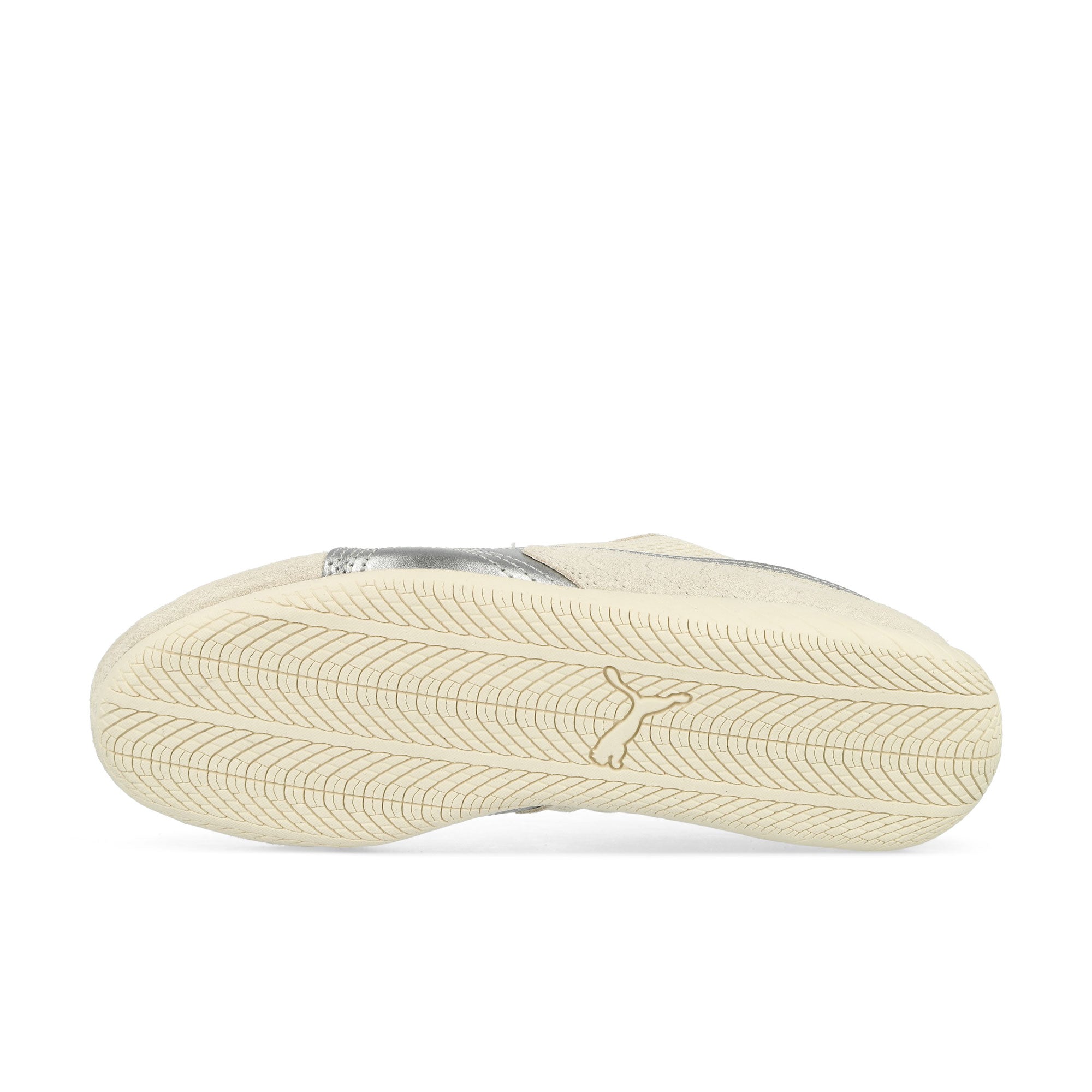 Puma Speedcat Premium Frosted Ivory - Matte Silver Low Top Sneakers Detail View 2 | Overkill
