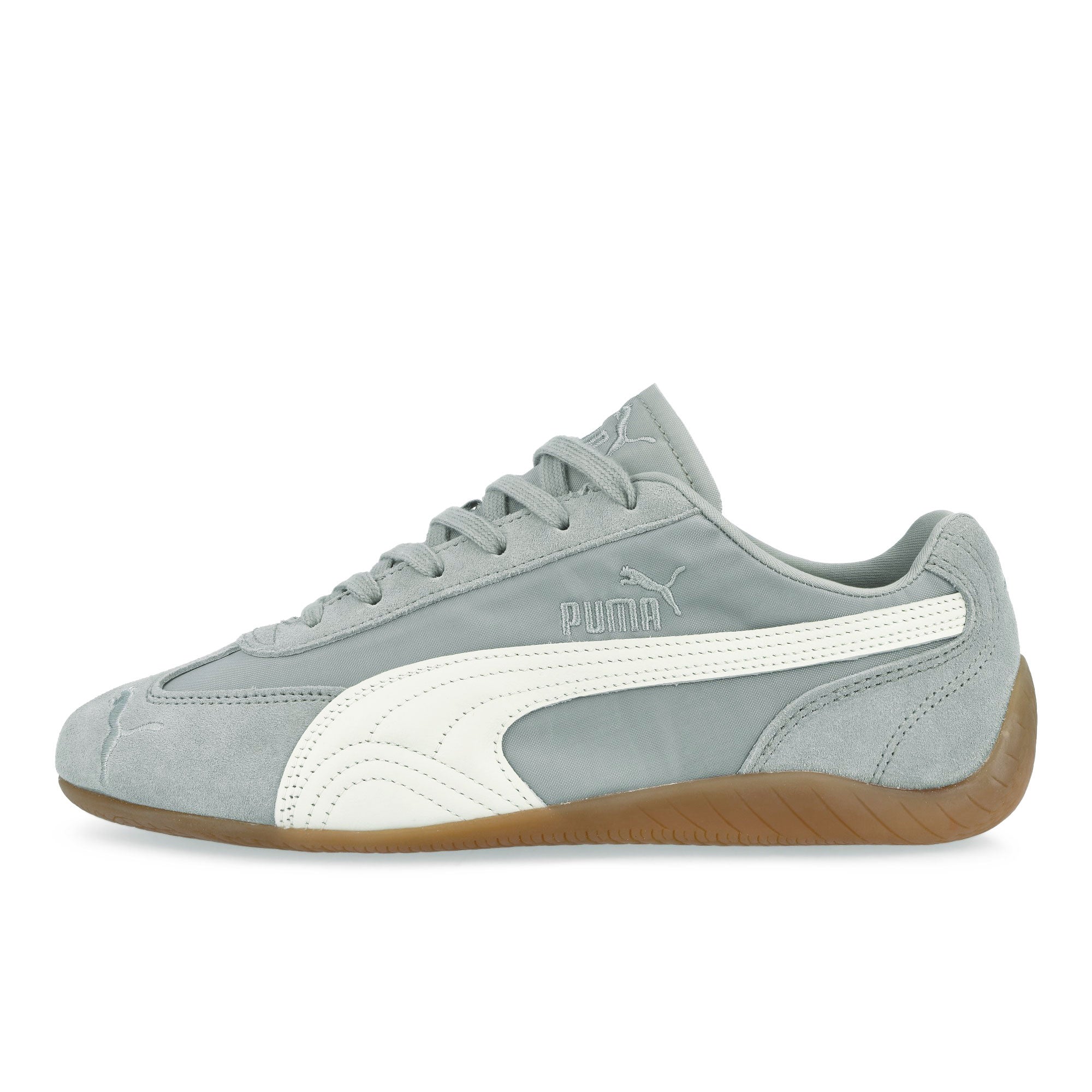 Puma Speedcat Nylon Gray Echo - PUMA White Low Top Sneakers 405323 02 | Overkill