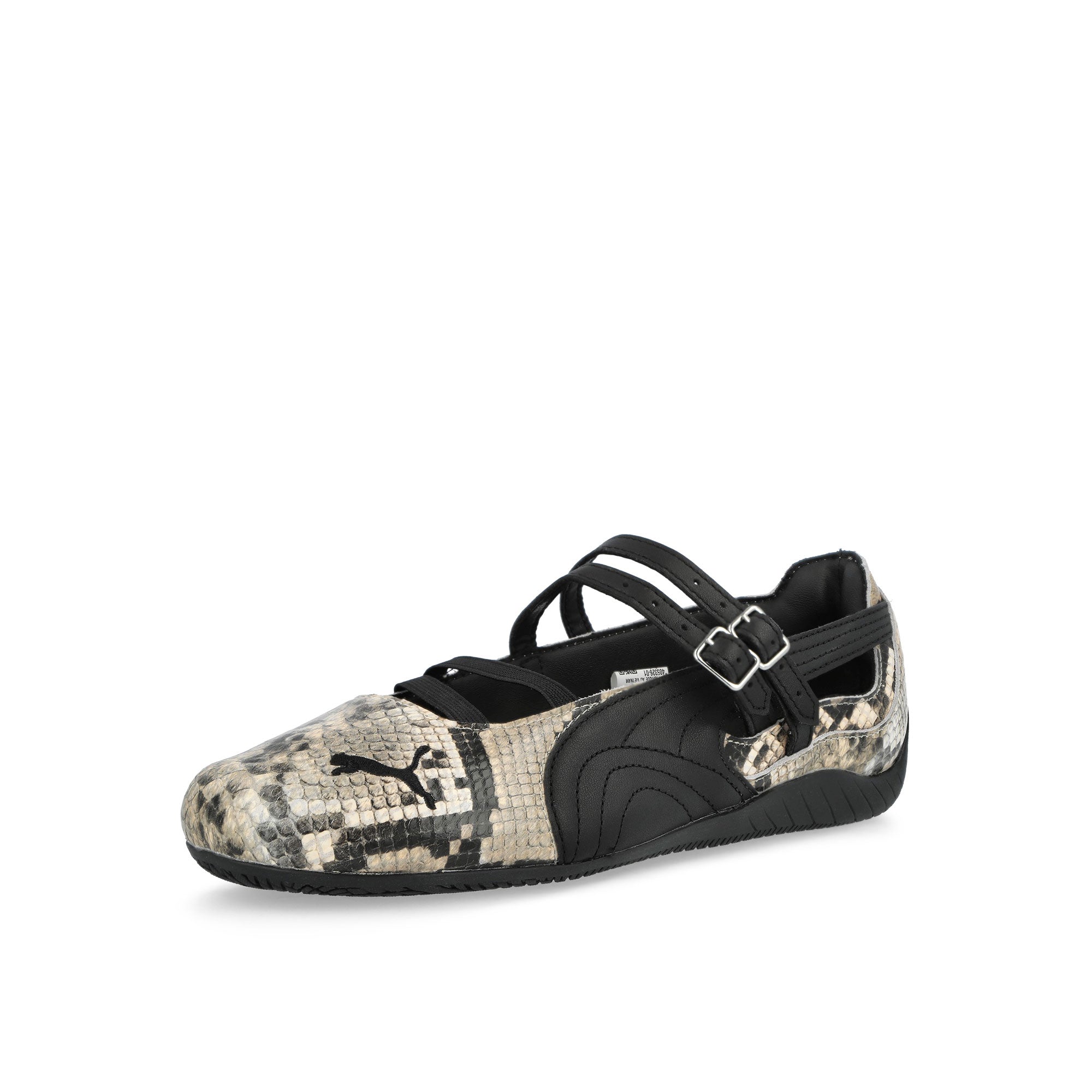 Puma Speedcat Ballet Snake Wns Puma Black - Vapor Gray Low Top Sneakers 405326 01 Close-up | Overkill
