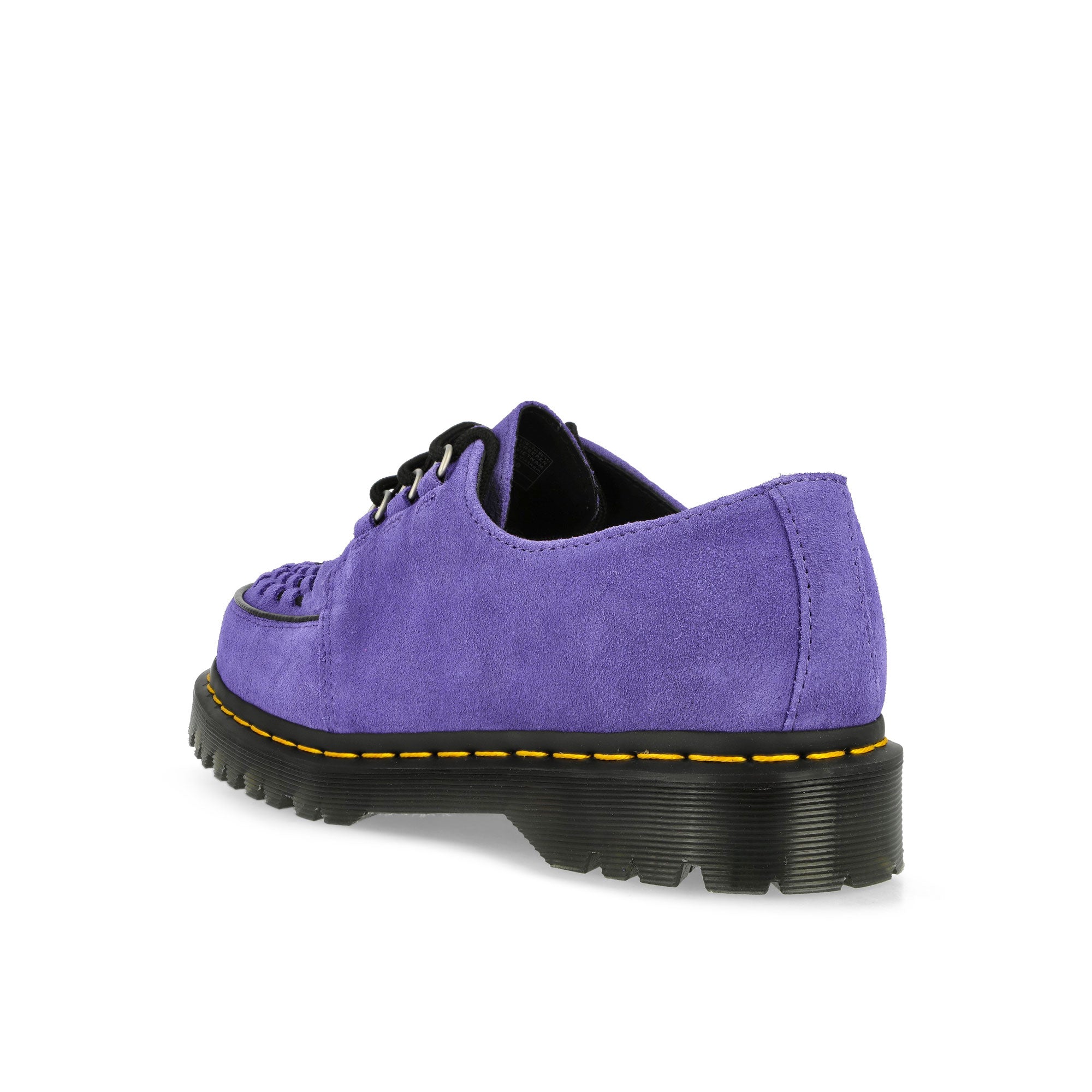 Dr. Martens Ramsey EH Suede Twilight Purple Loafers & Lace ups Material | Overkill