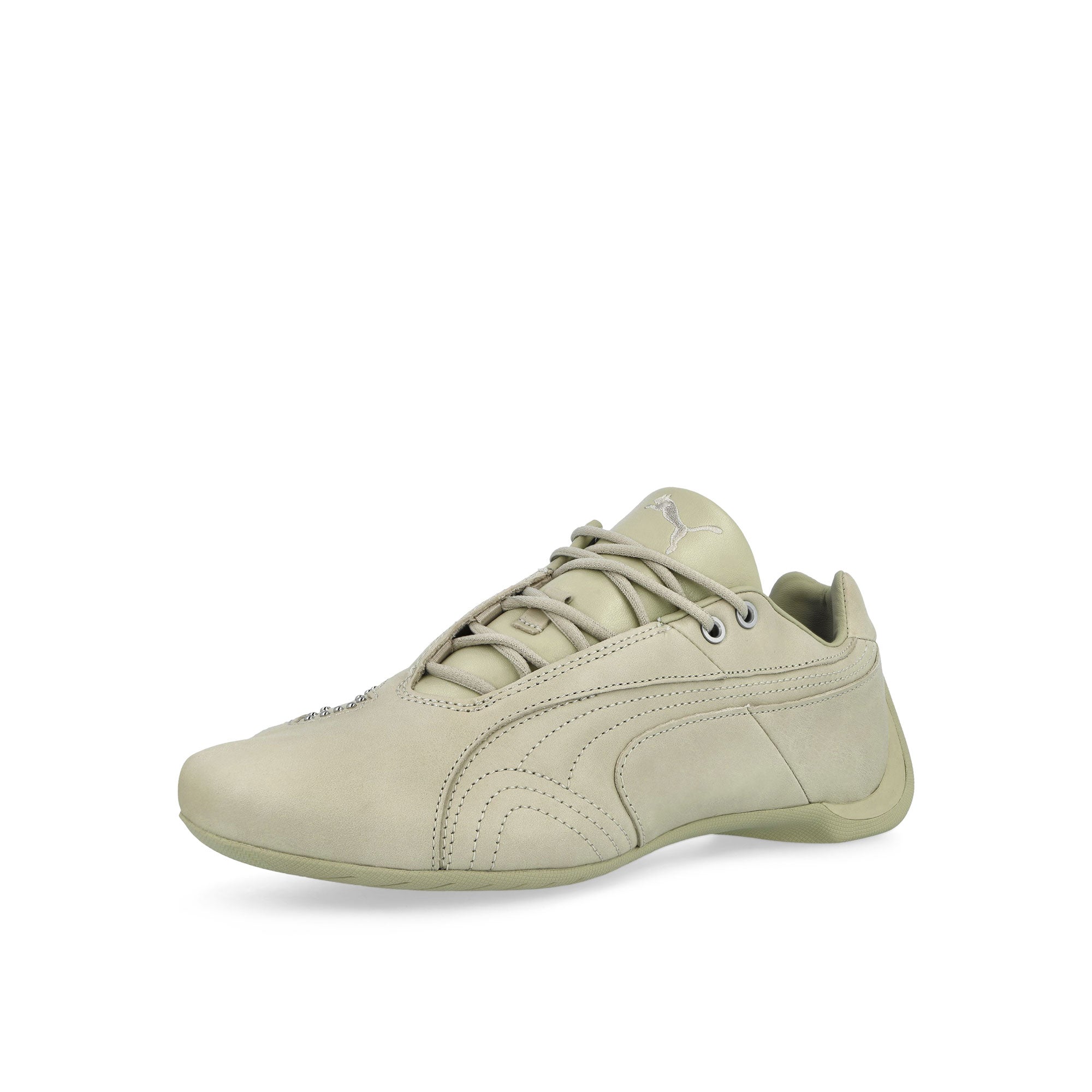 Puma Future Cat Studs Frostede Ivory - Puma Silver Low Top Sneakers 405962 02 Close-up | Overkill