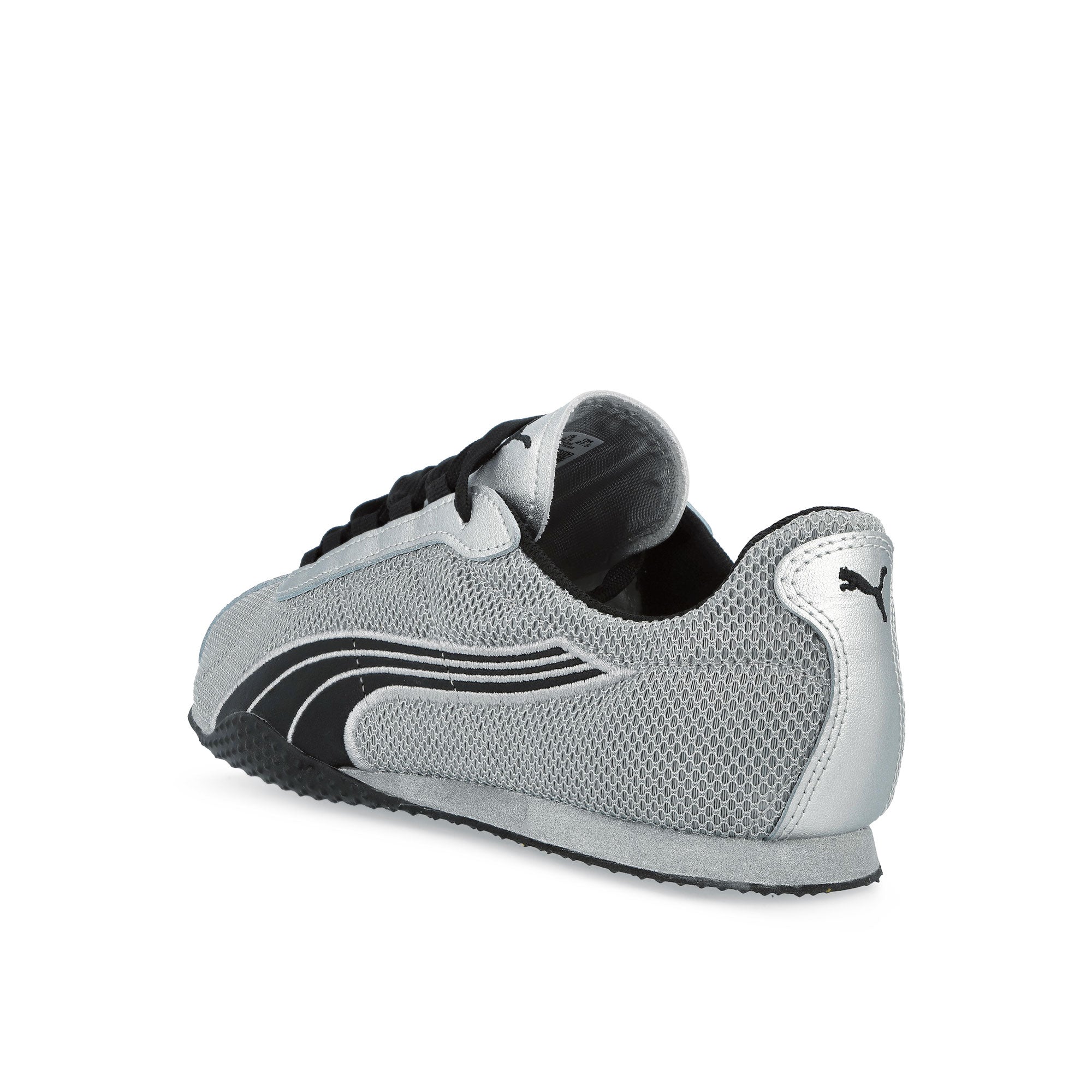 Puma H-Street Chrome Puma Silver - Puma Black Low Top Sneakers 406126 05 Material | Overkill