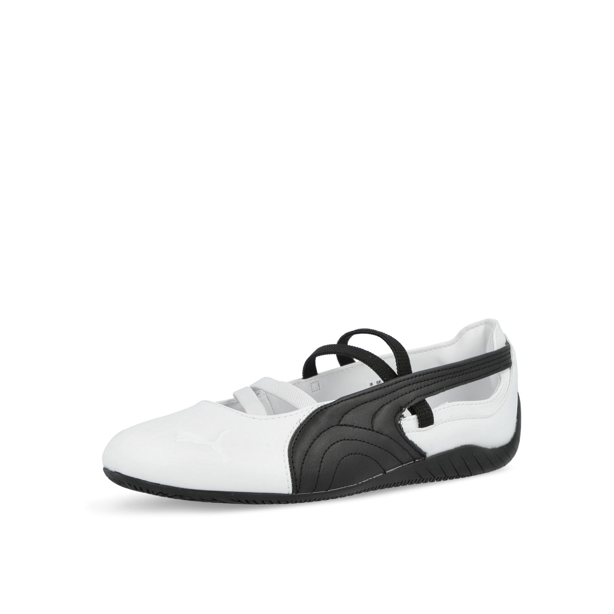 Puma Speedcat Ballet Lthr Wns Puma White - Puma Black Low Top Sneakers 406144 03 Close-up | Overkill