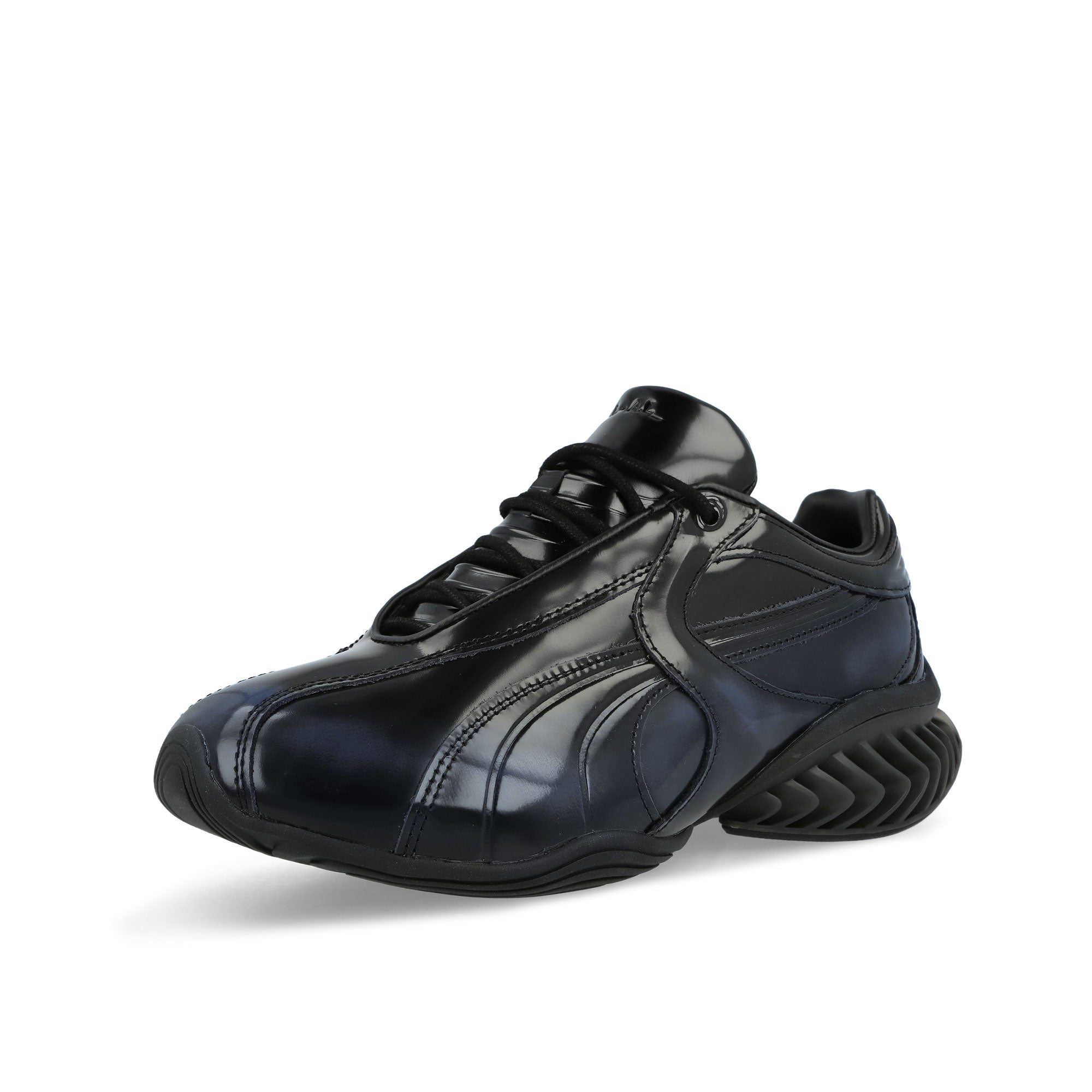 J.L-A.L x Puma Cell Geo 1 Midnight Puma Black - New Navy Low Top Sneakers 406426 01 Close-up | Overkill