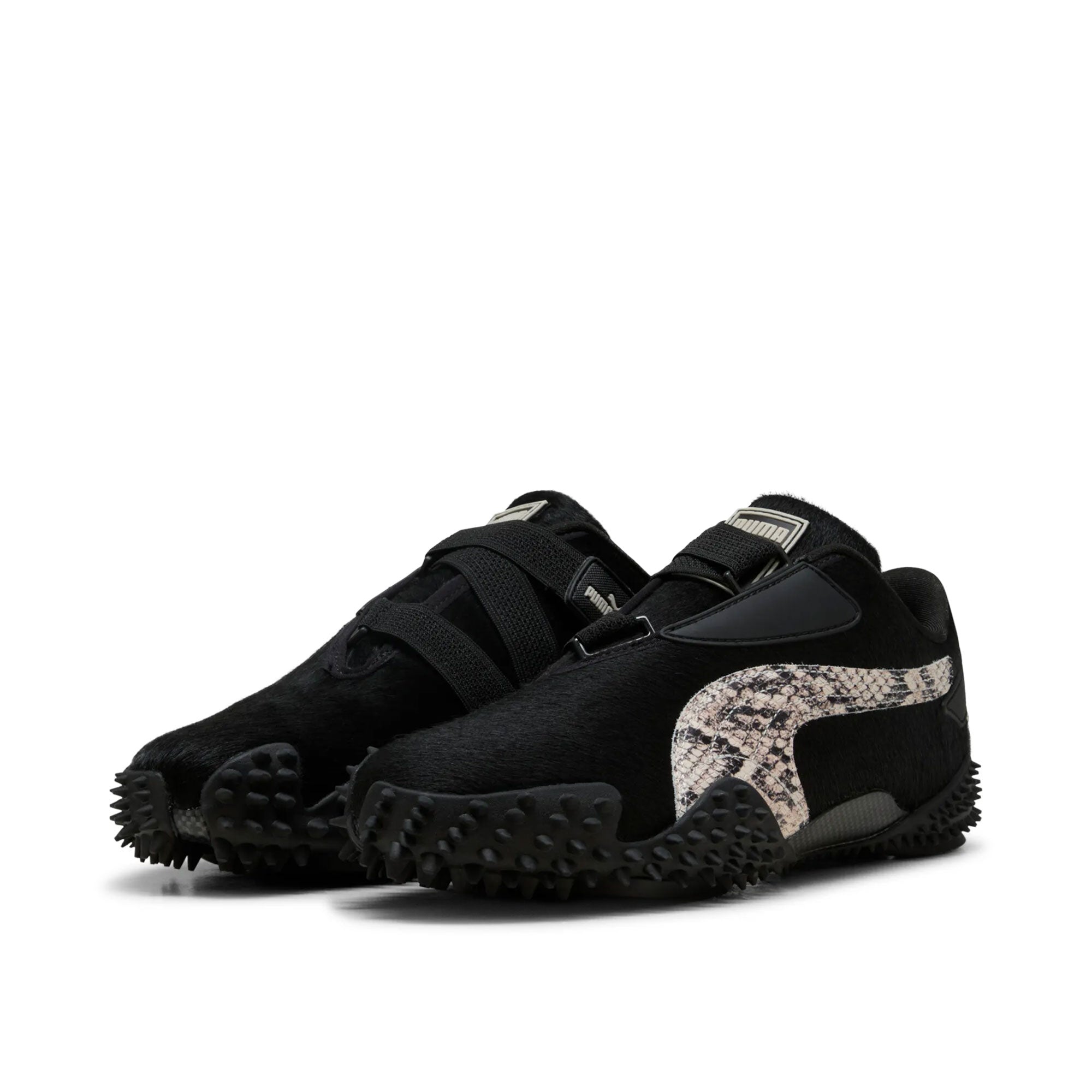 A$AP Rocky x Puma Mostro OG Phyton Puma Black - Desert Dust Low Top Sneakers 406497 01 Material | Overkill
