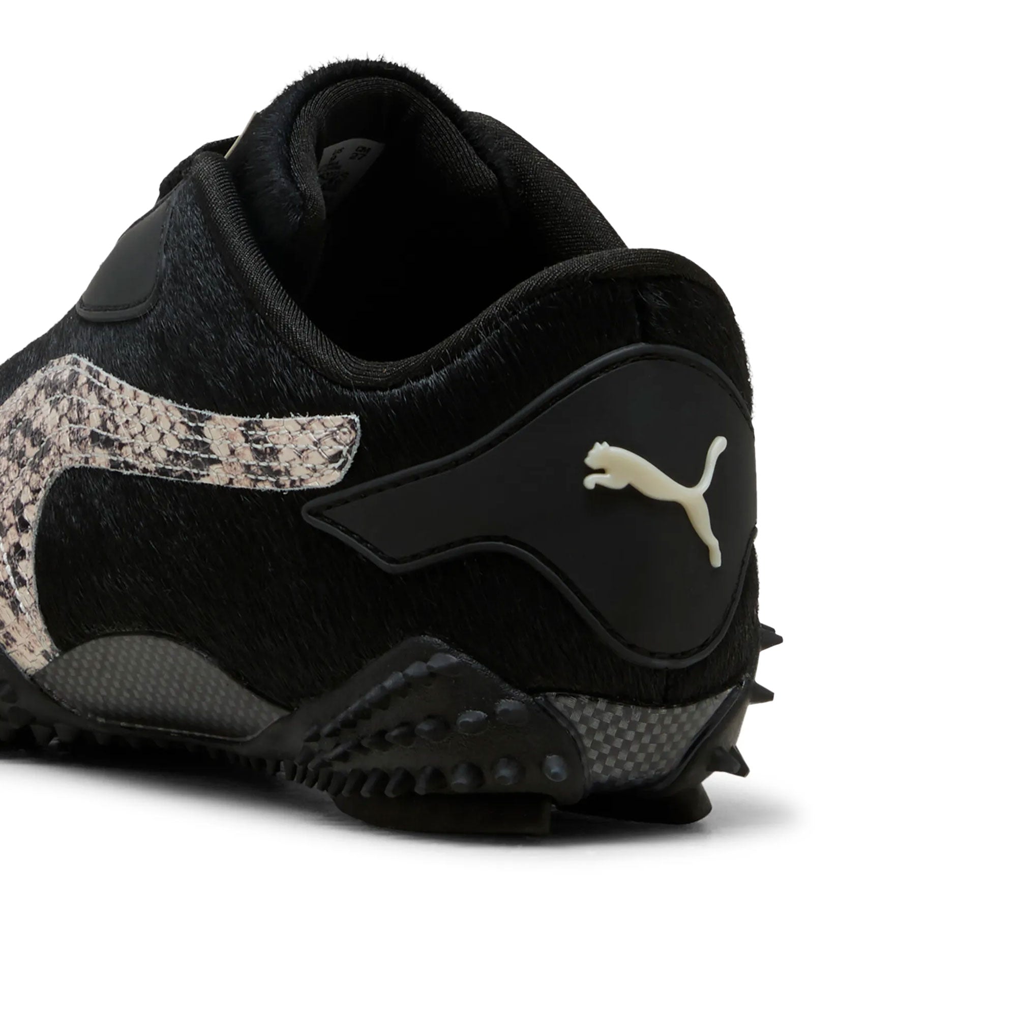 A$AP Rocky x Puma Mostro OG Phyton Puma Black - Desert Dust Low Top Sneakers 406497 01 Close-up | Overkill