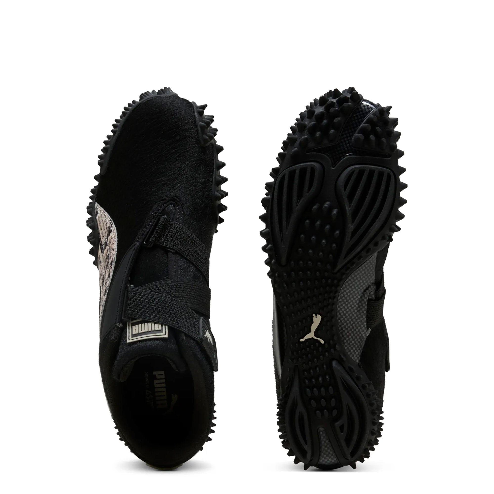 A$AP Rocky x Puma Mostro OG Phyton Puma Black - Desert Dust Low Top Sneakers 406497 01 Detailfoto | Overkill