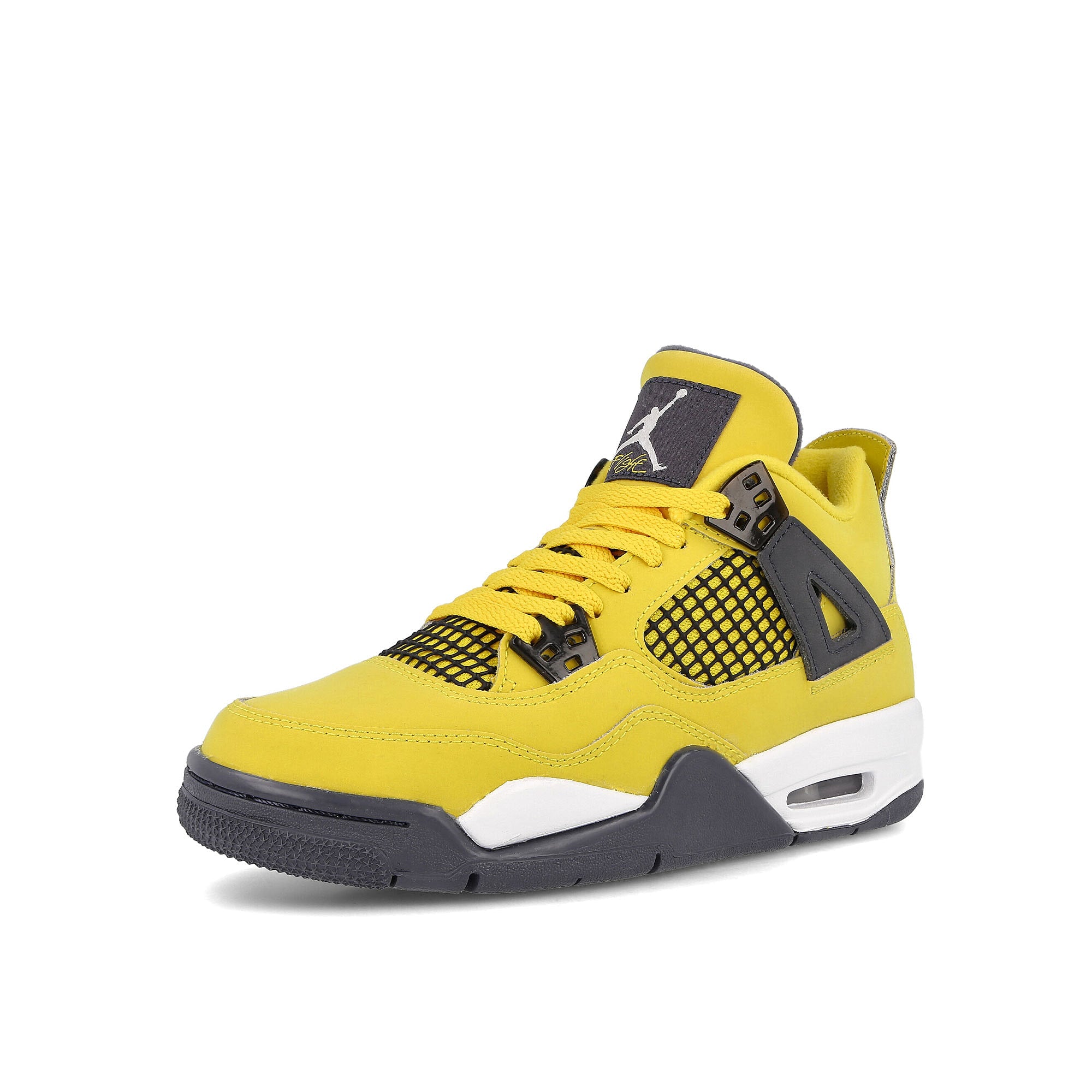 Jordan Air Jordan 4 Retro GS Tour Yellow / Dark Blue Grey - White Detailfoto | Overkill