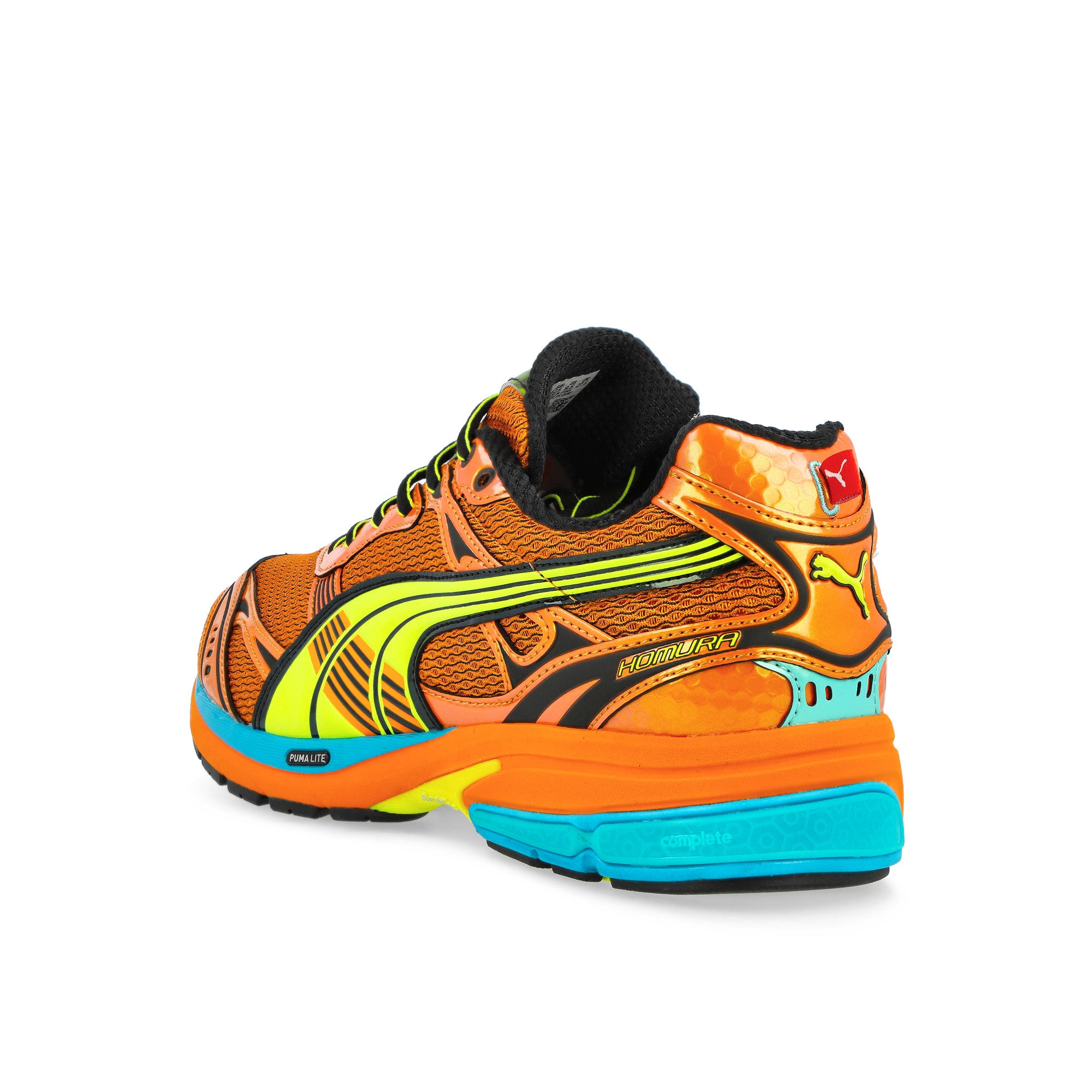 Puma Homura OG+ Heat Fire - Electric Lime Low Top Sneakers 409125 01 Material | Overkill