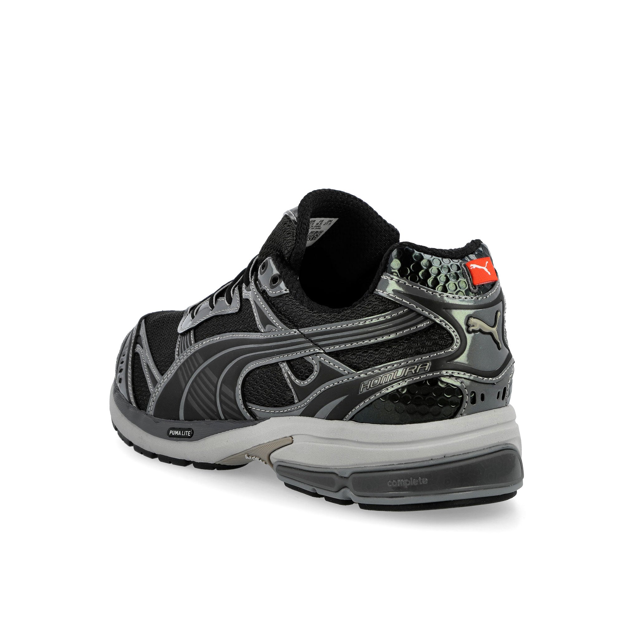 Puma Homura OG+ Puma Black - Matte Silver Low Top Sneakers 409125 08 Material | Overkill