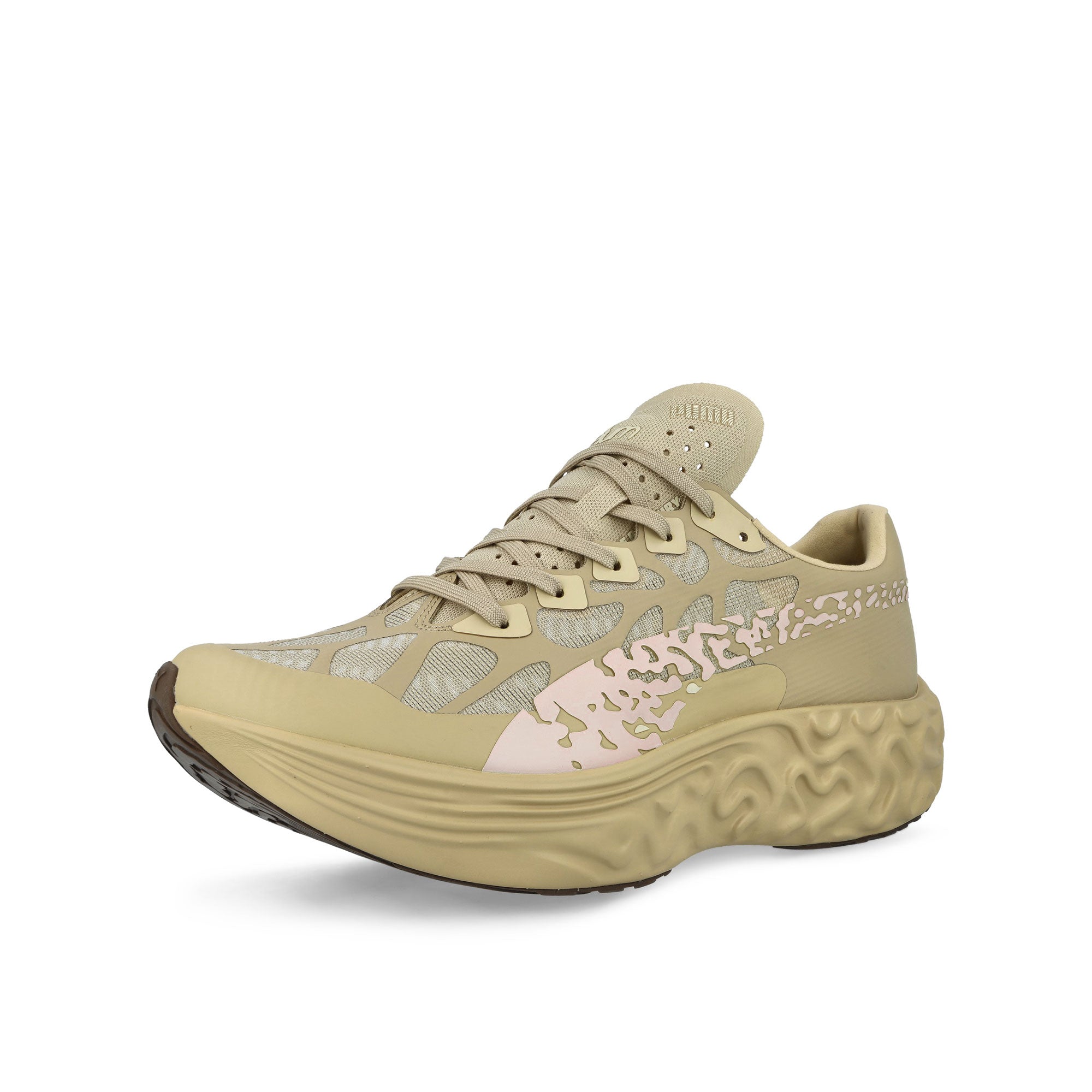 Salehe Bembury x Puma Velum SB Nitro WC Toasted Almond - Sand Dune Low Top Sneakers 409419 01 Close-up | Overkill