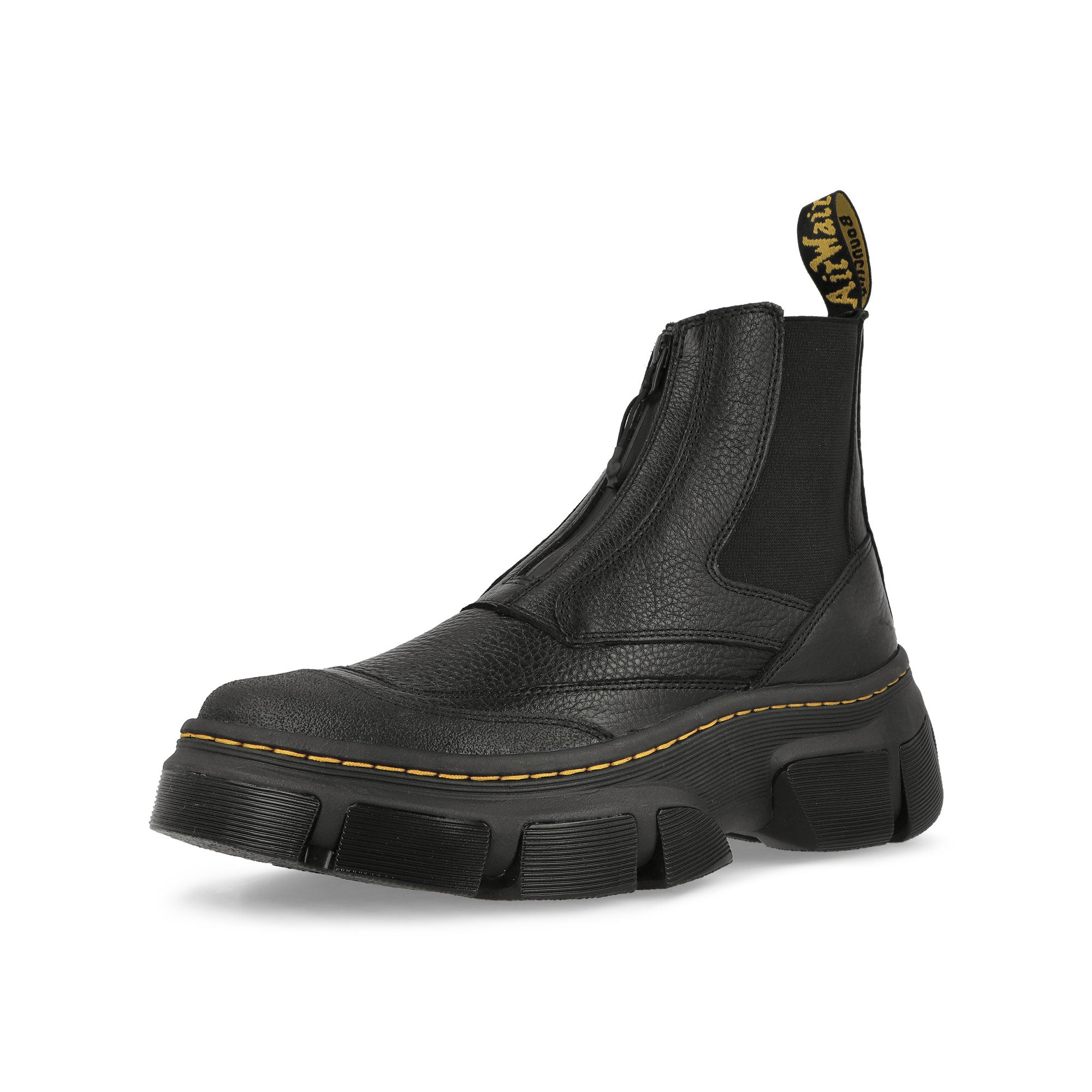Dr. Martens DMXL Zip Black Lunar Boots Close Up | Overkill
