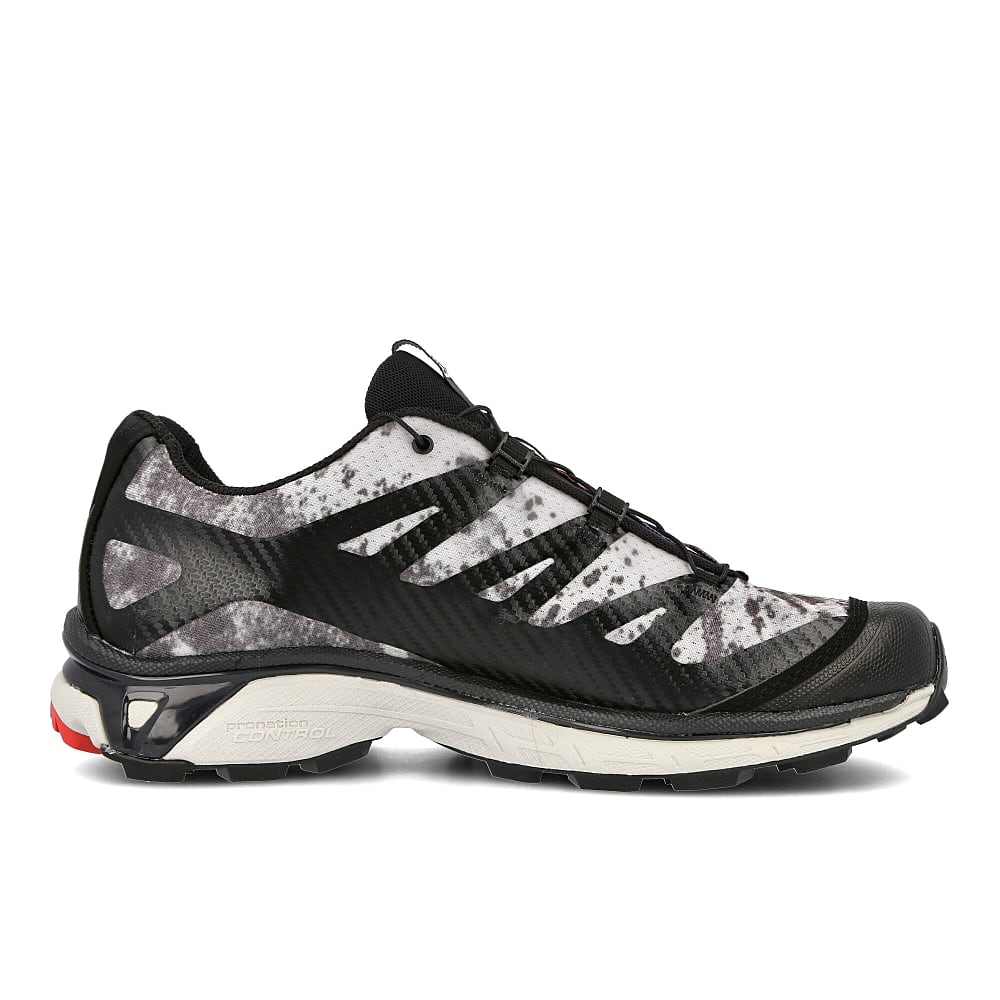 Salomon xt-4 advanced Black-White-High Risk Red Sneakers Silhouette | Overkill