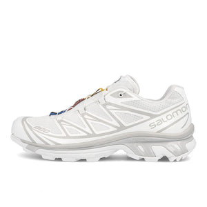 Salomon XT-6 ADV White / White / Lunar Rock Low Top Sneakers 412529 | Overkill