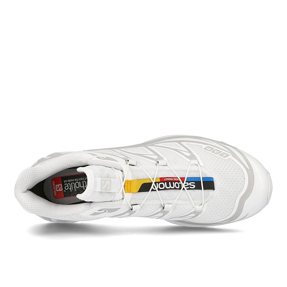 Salomon XT-6 ADV White / White / Lunar Rock Low Top Sneakers Detailfoto | Overkill