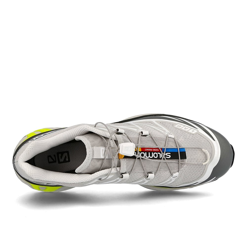 Salomon xt-6 advanced Lunar Rock / Quiet Shade / Safety Yellow Detail view 1 | Overkill