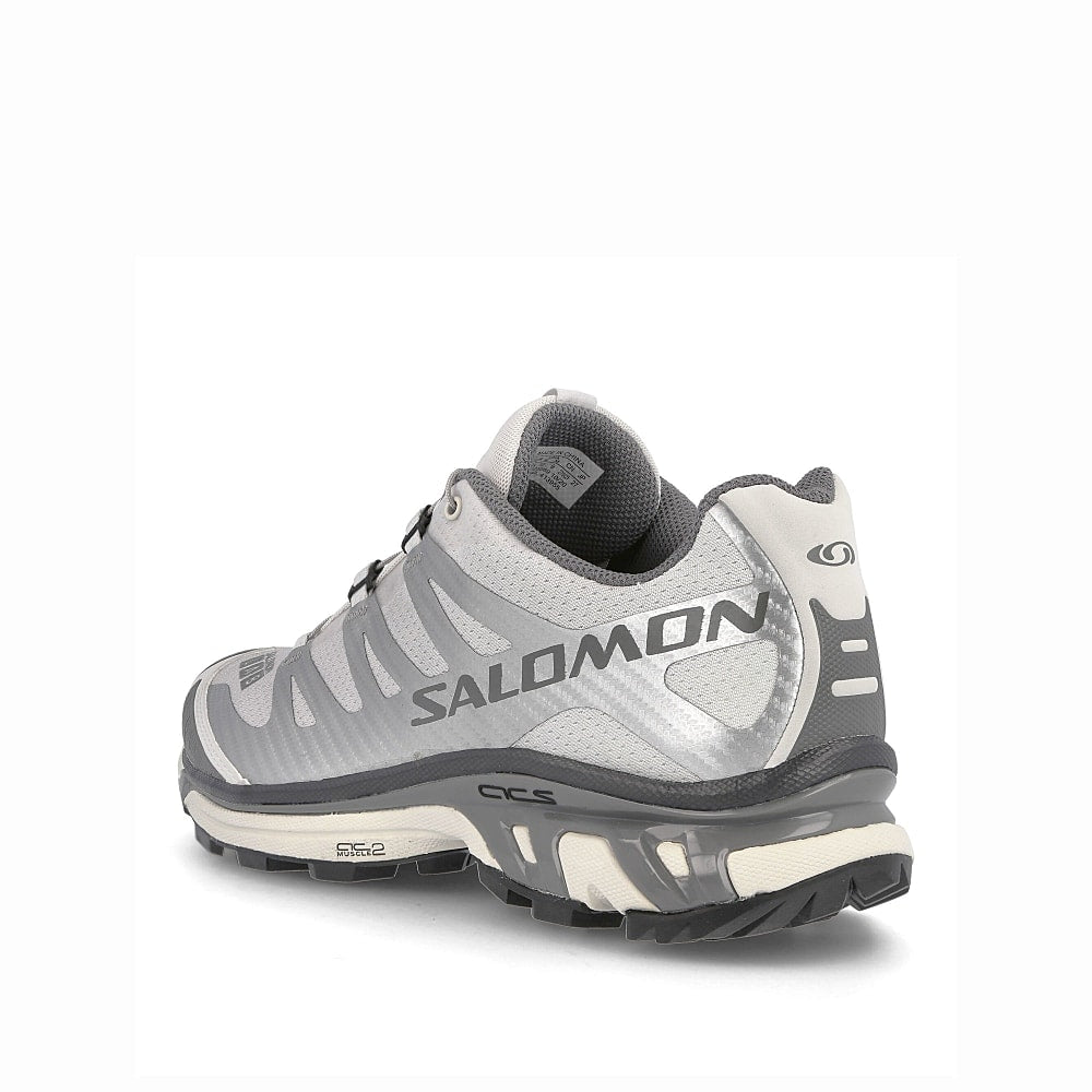 Salomon xt-4 advanced Silver Metallic / Lunar Rock / Black Close-up | Overkill