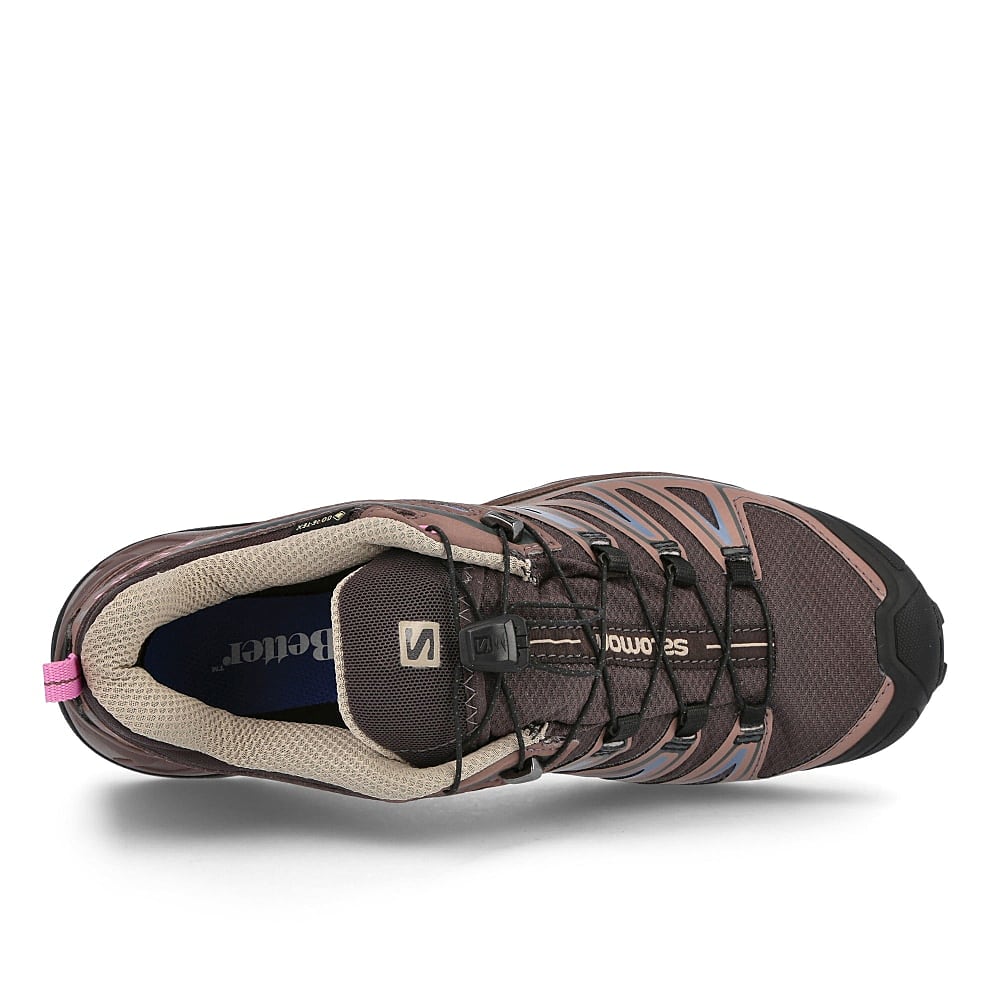 Salomon Better™ Gift Shop x Salomon X Ultra 3 GTX Shale / Peppercorn / Orchid Detail view 1 | Overkill