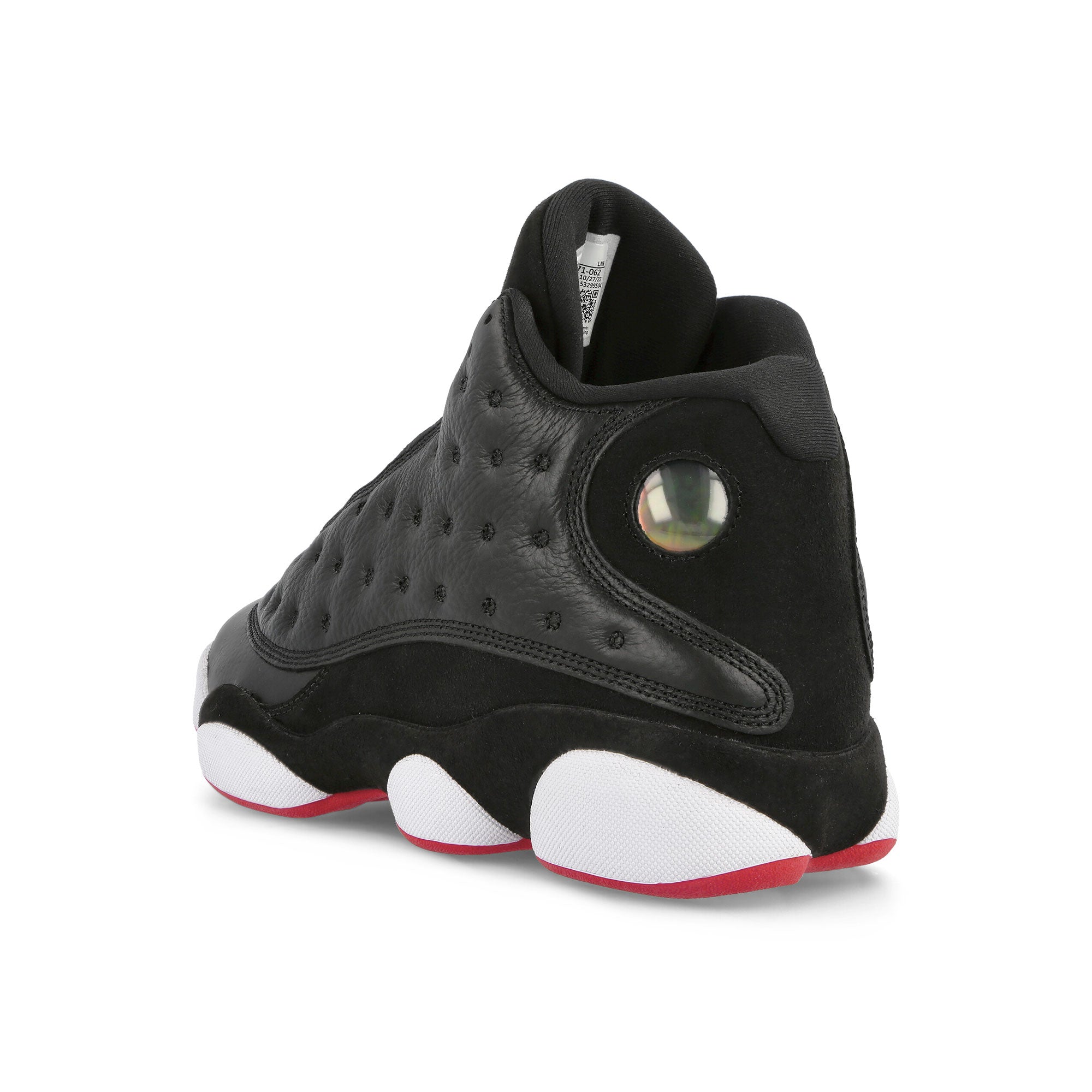 Jordan Air Jordan 13 Retro Black-True Red - White Mid Top Sneakers Material | Overkill