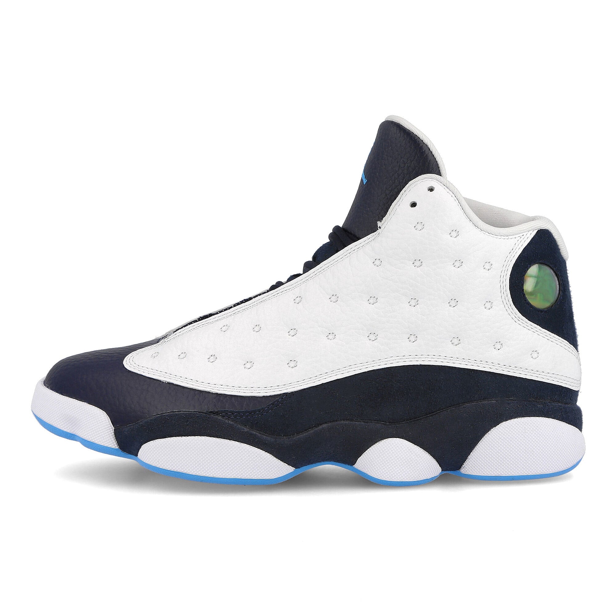 Jordan Air Jordan 13 Retro White / Dark Powder Blue - Multicolor 414571 144 | Overkill