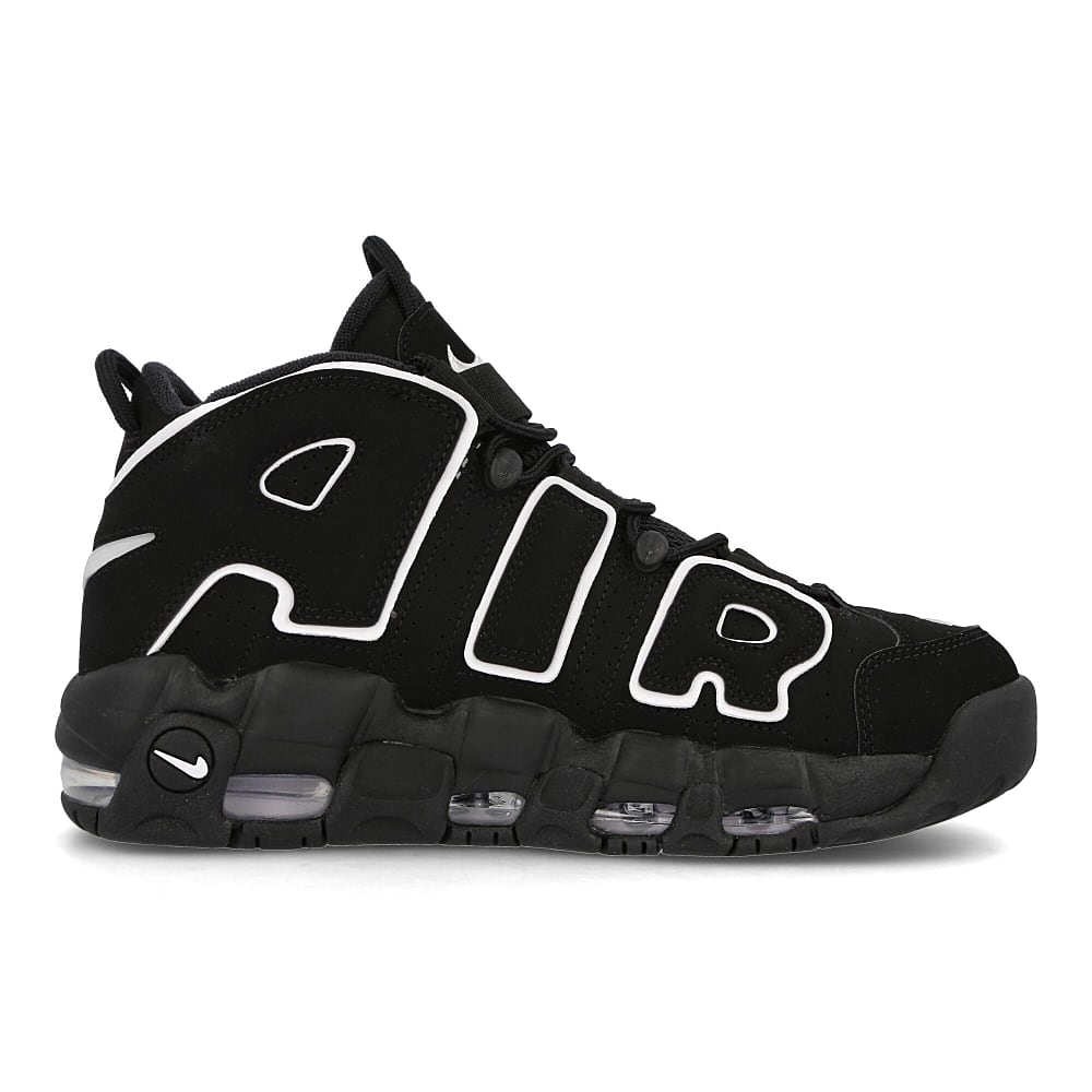 Nike air more uptempo Black / White - Black Sneakers Silhouette | Overkill