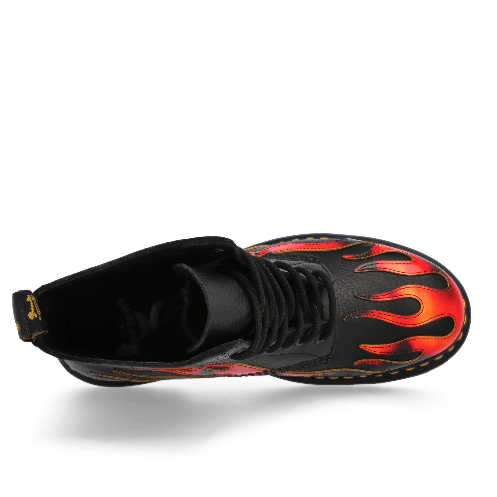 Dr. Martens 1460 Pascal Black / Vibrant Red / DMS Yellow Boots 41517001 Detailfoto | Overkill