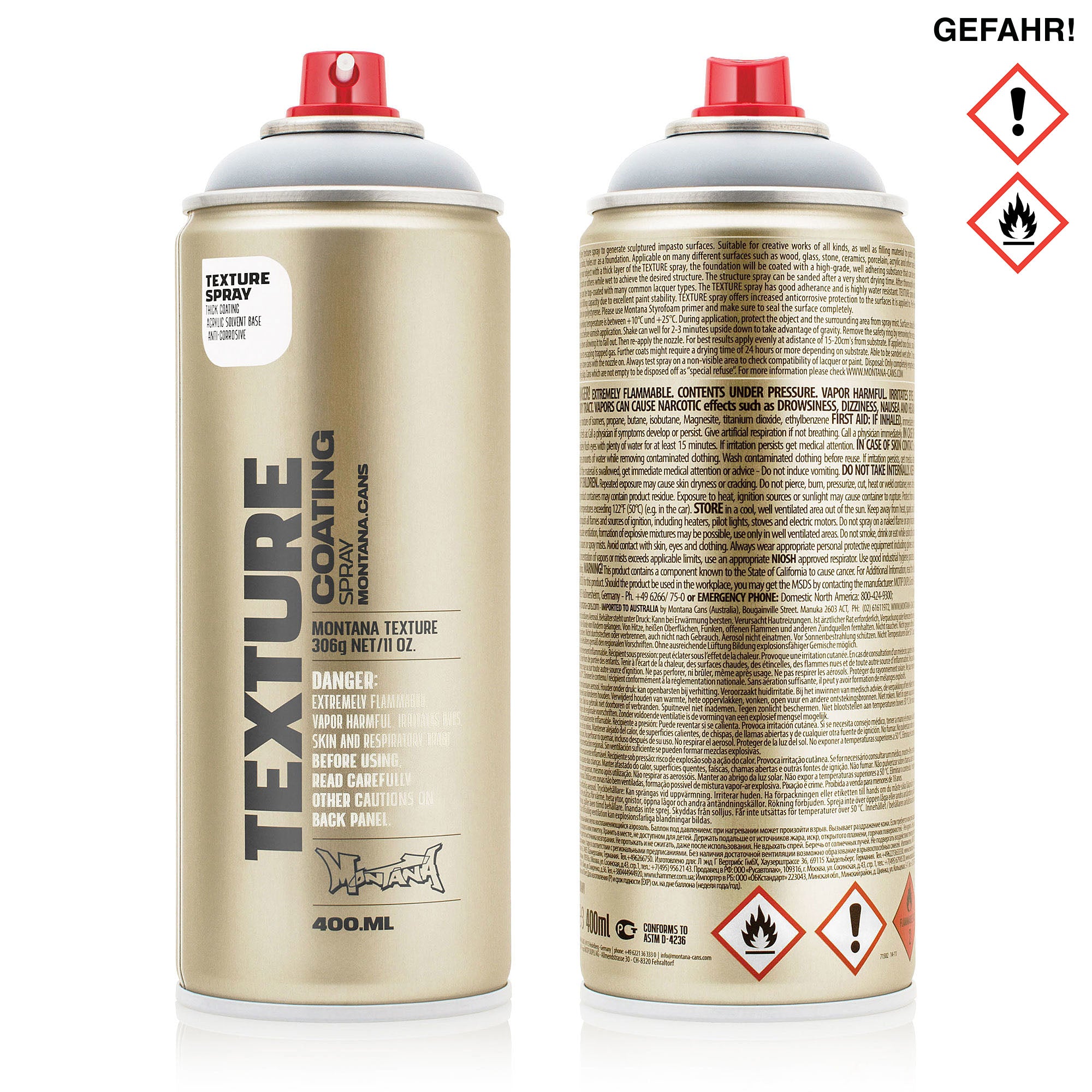 Montana texture 400 ml Cans 415432 | Overkill