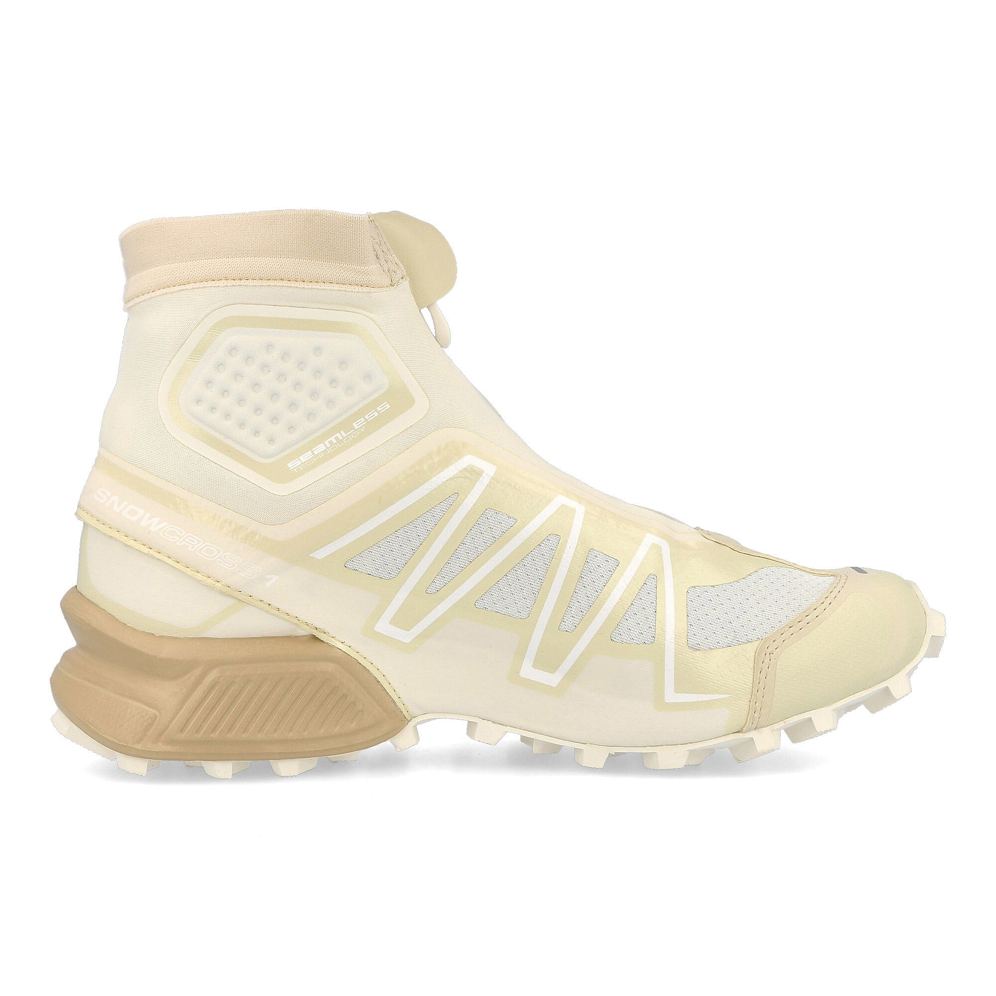 Salomon snowcross advanced Vanilla Ice / Bleached Sand / Safari ) Material | Overkill