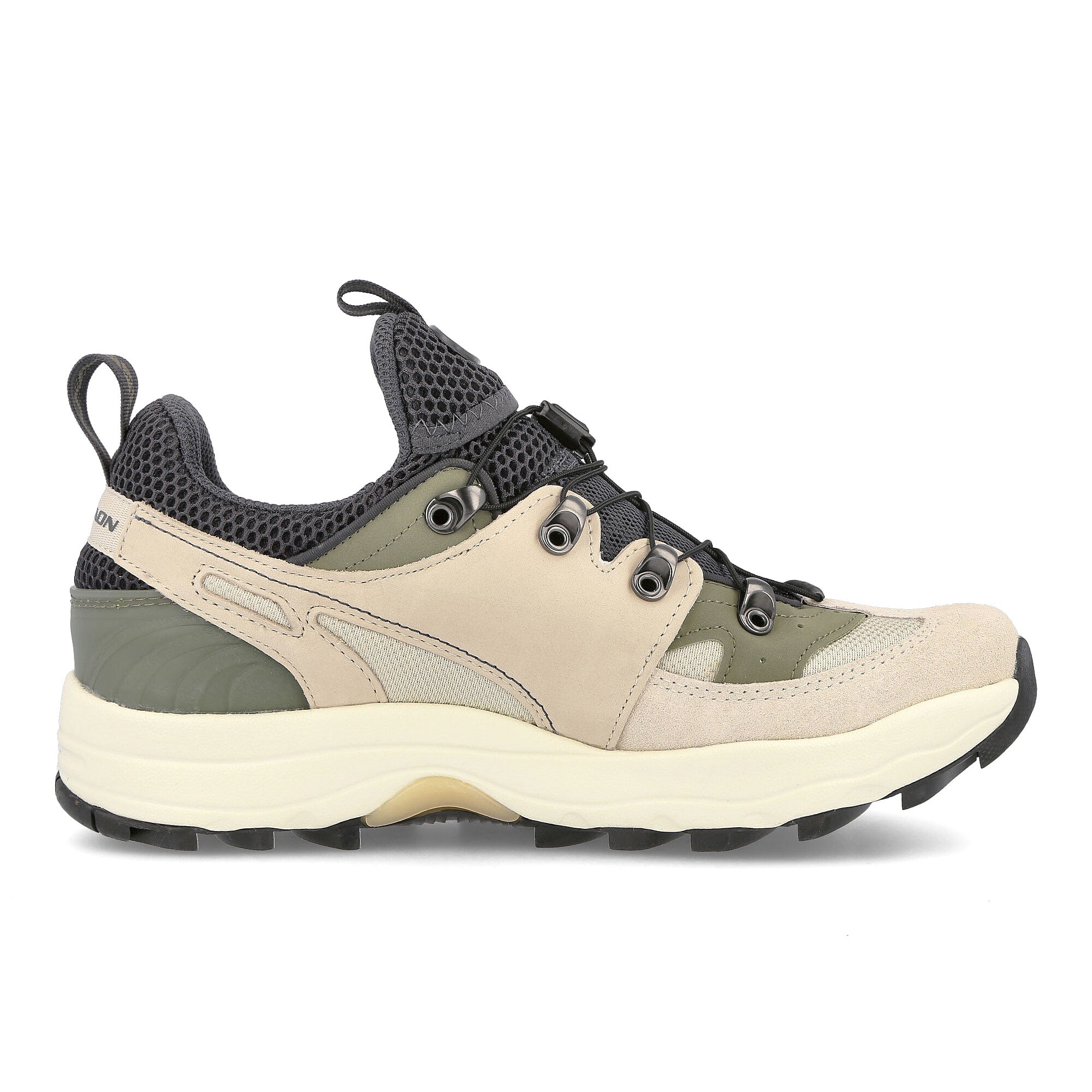 Salomon raid wind advanced Ebony-Rainy Deep-Deep Lichem Green Sneakers Silhouette | Overkill