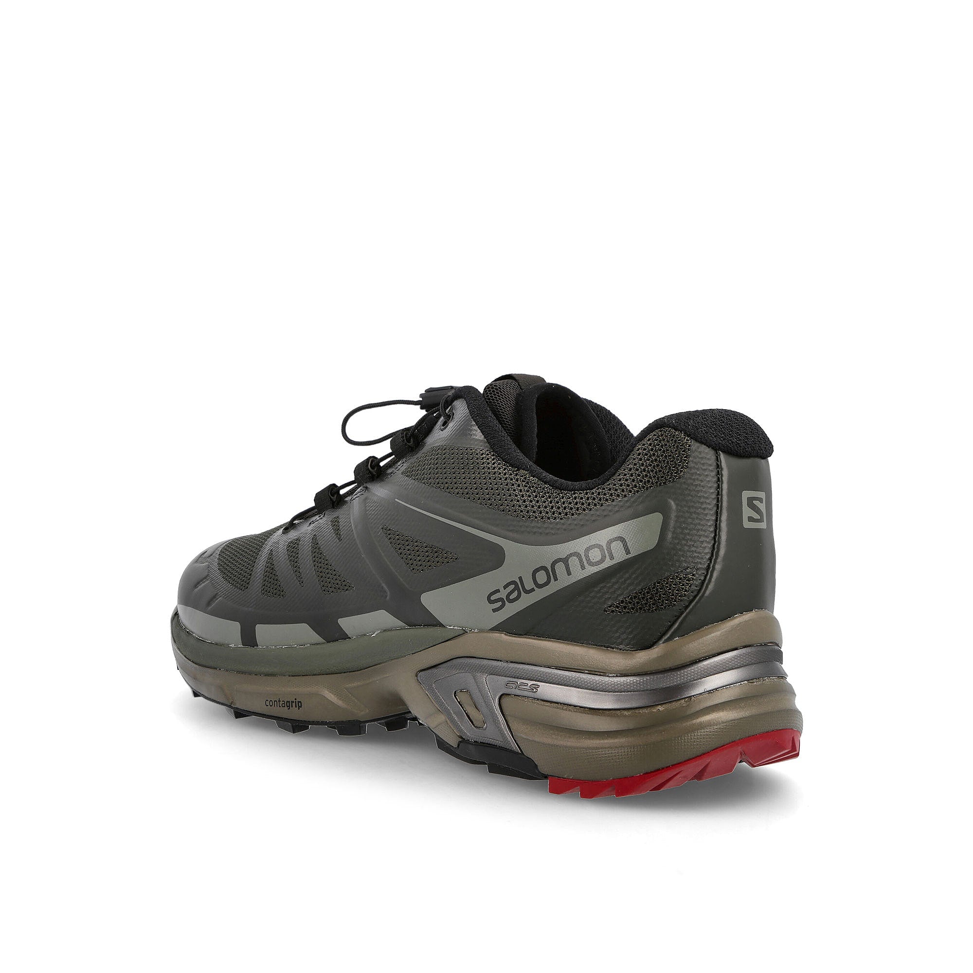 Salomon xt-wings 2 advanced Peat / Cator Grey / Bungee Cord Close-up | Overkill