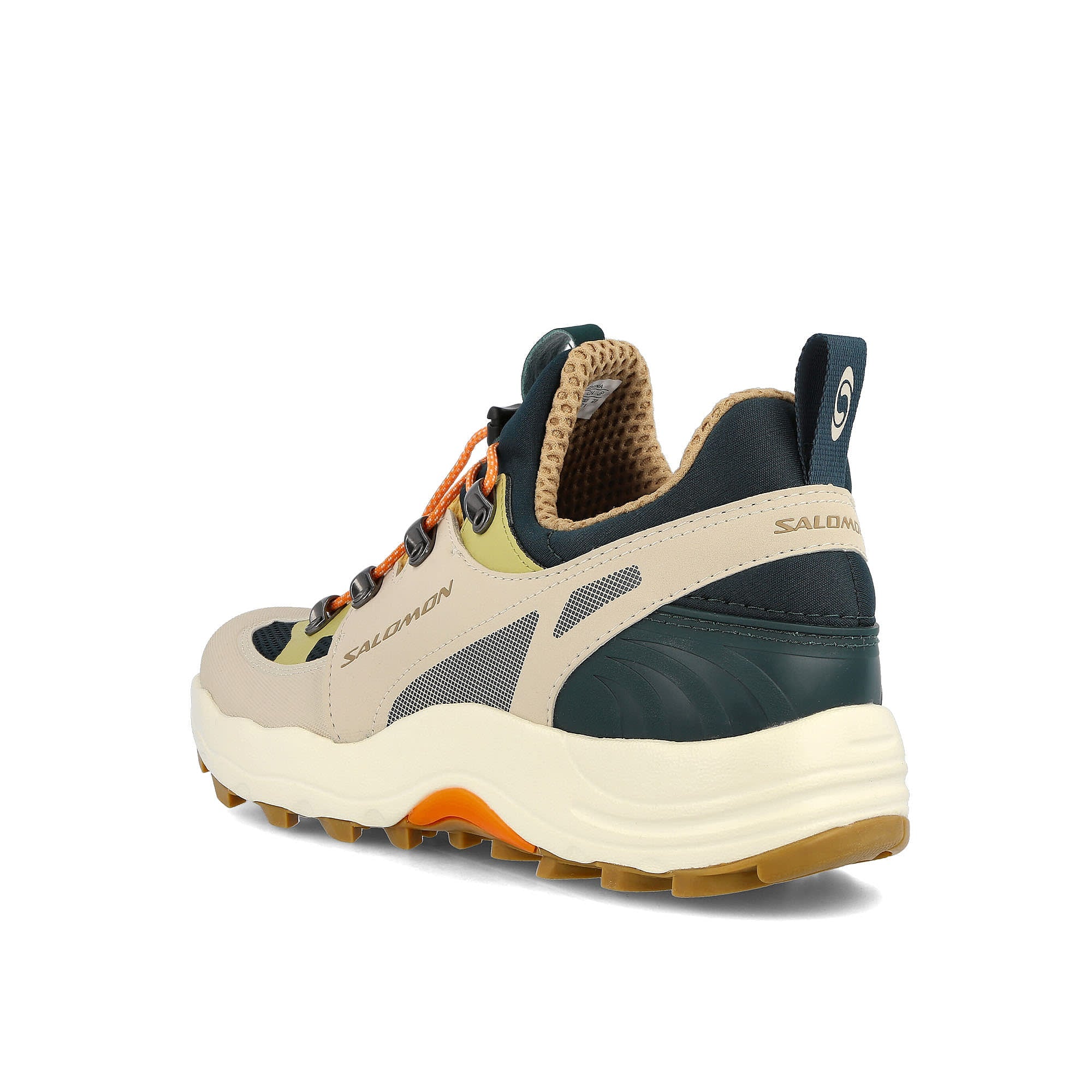 Salomon raid wind Ponderosa Pina-Rainy Day-Vibrant Orange Sneakers Material | Overkill