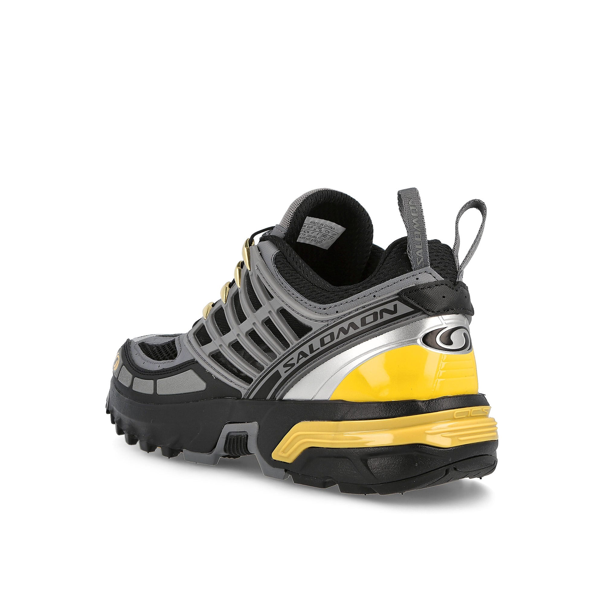 Salomon acs pro advanced Quit Shade / Black Close-up | Overkill