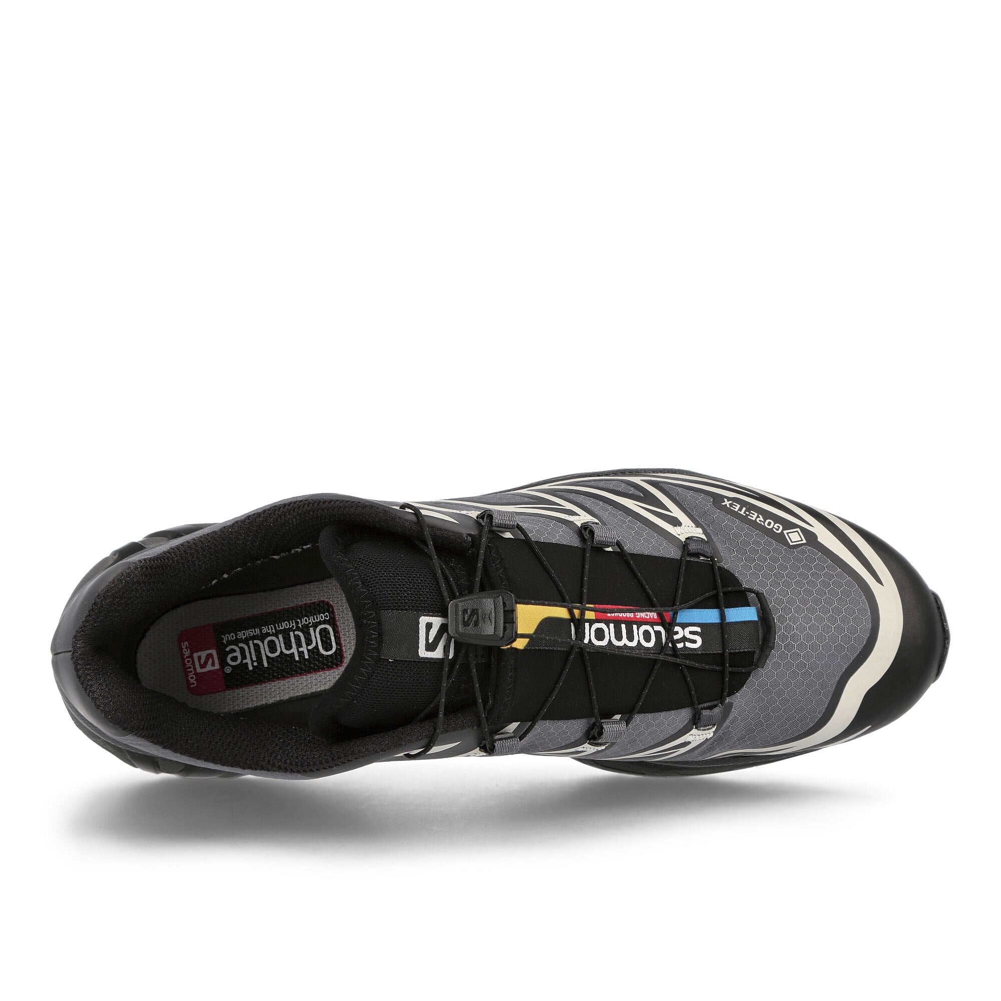 Salomon XT-6 GTX Black / Ebony / Lunar Rock Sneakers Detailfoto | Overkill