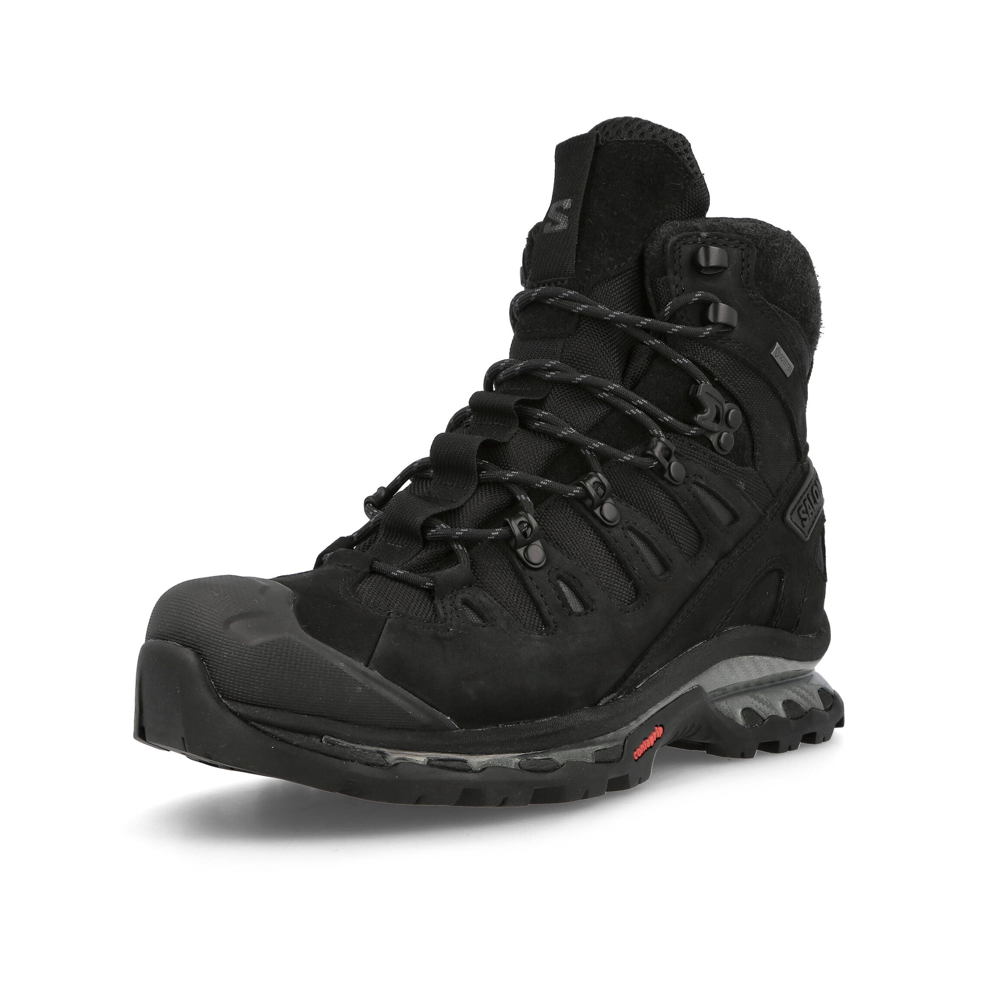 Salomon Quest GTX Advanced Black / Ebony / Black Sneakers Close Up | Overkill